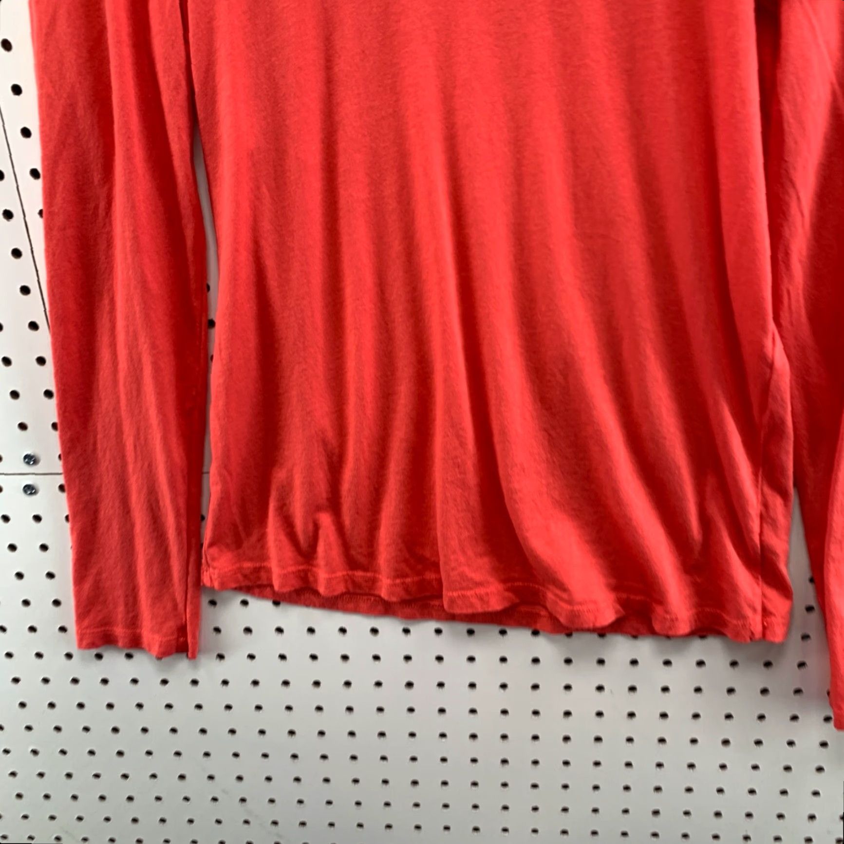 Sundry Sundry Women’s T-Shirt Long Sleeve Ruffle Cherry Red 3 Adult Womens NWT Size 3 Size XS / US 0-2 / IT 36-38 - 5 Thumbnail