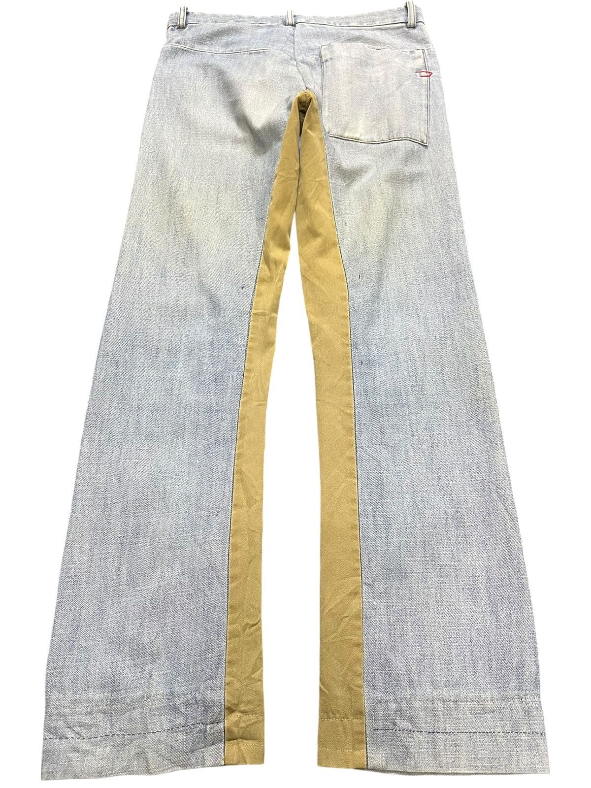 Diesel Vintage Diesel Hybrid Two Tone Denim Size US 30 / EU 46 - 5 Thumbnail