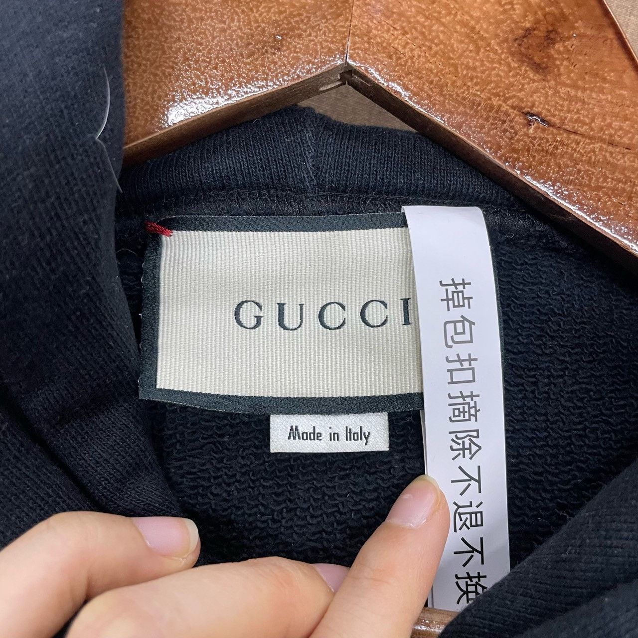 Gucci Gucci Black red cuckold shirt 2501-Nextarrow Size US L / EU 52-54 / 3 - 3 Thumbnail