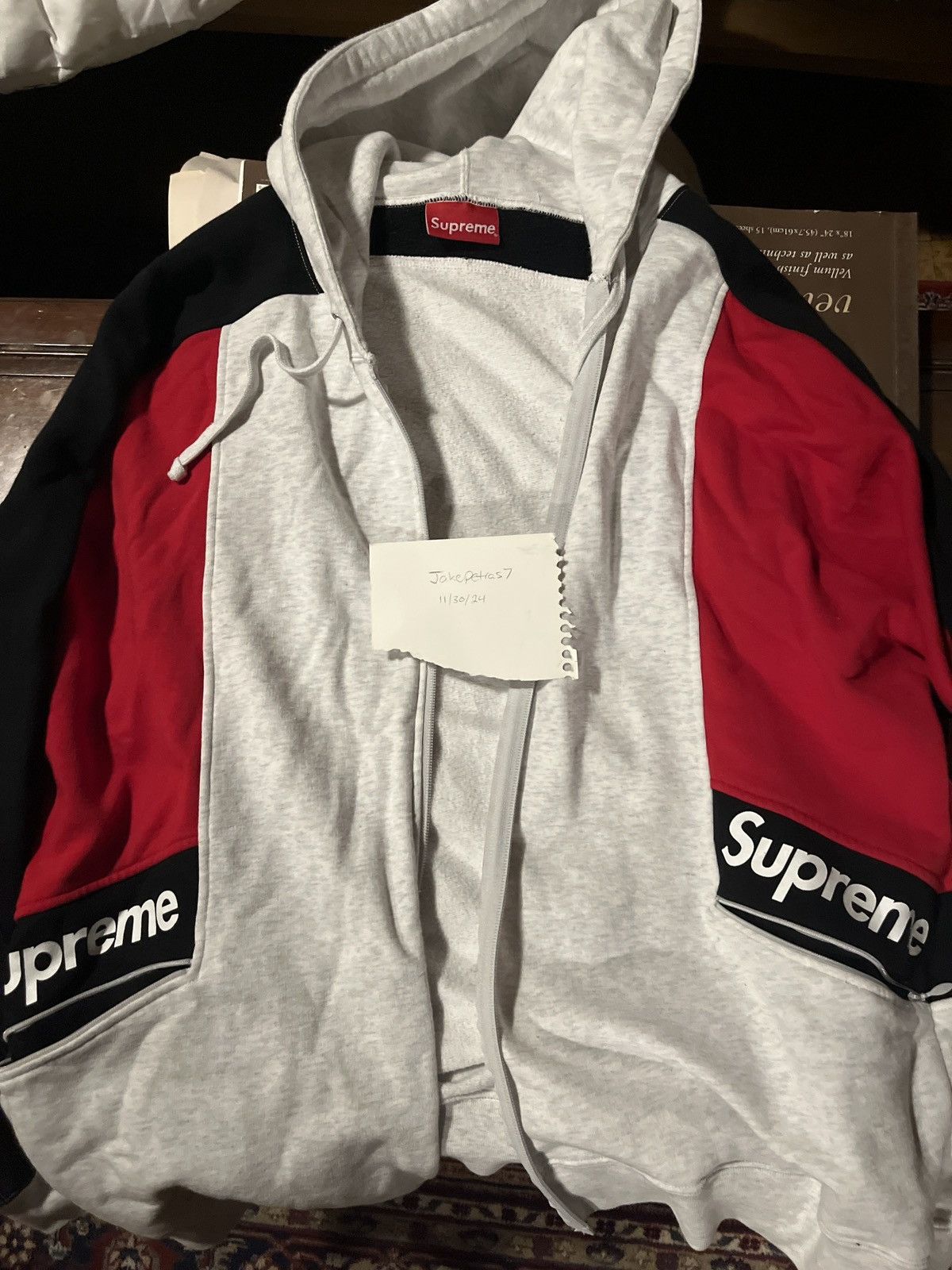 Supreme Supreme color blocked zip up SS20 | Grailed