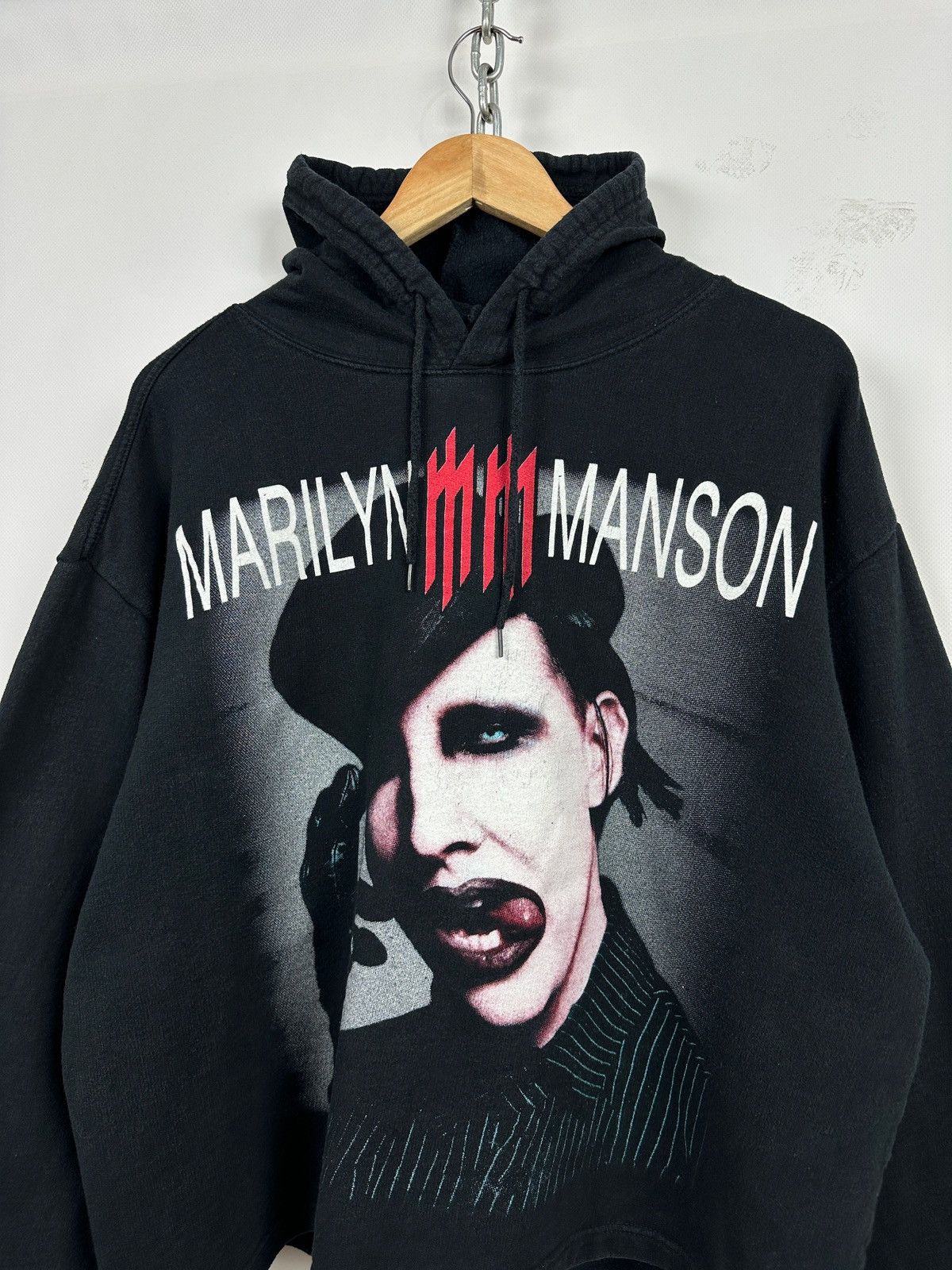Band Tees Vintage Marilyn Manson Band Hoodie Size US M / EU 48-50 / 2 - 5 Thumbnail