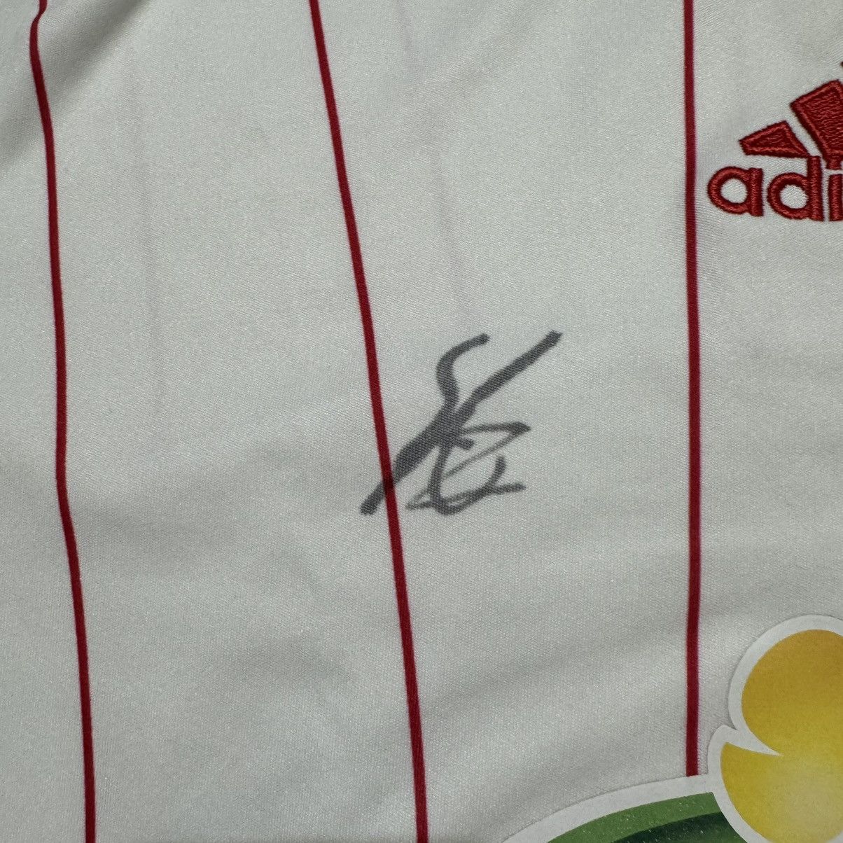Adidas × Vintage Adidas Denmark 2008/10 DBU Away Football Soccer Jersey Size US S / EU 44-46 / 1 - 5 Thumbnail