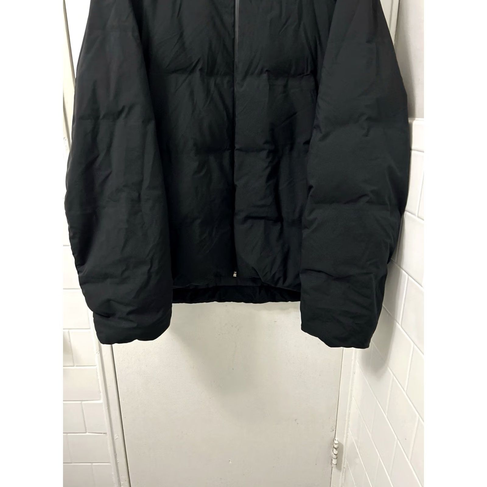 Uniqlo Uniqlo Seamless Down Parka Mens XL Black Hooded Windproof Water Resistant Jacket Parka Size US XL / EU 56 / 4 - 3 Thumbnail