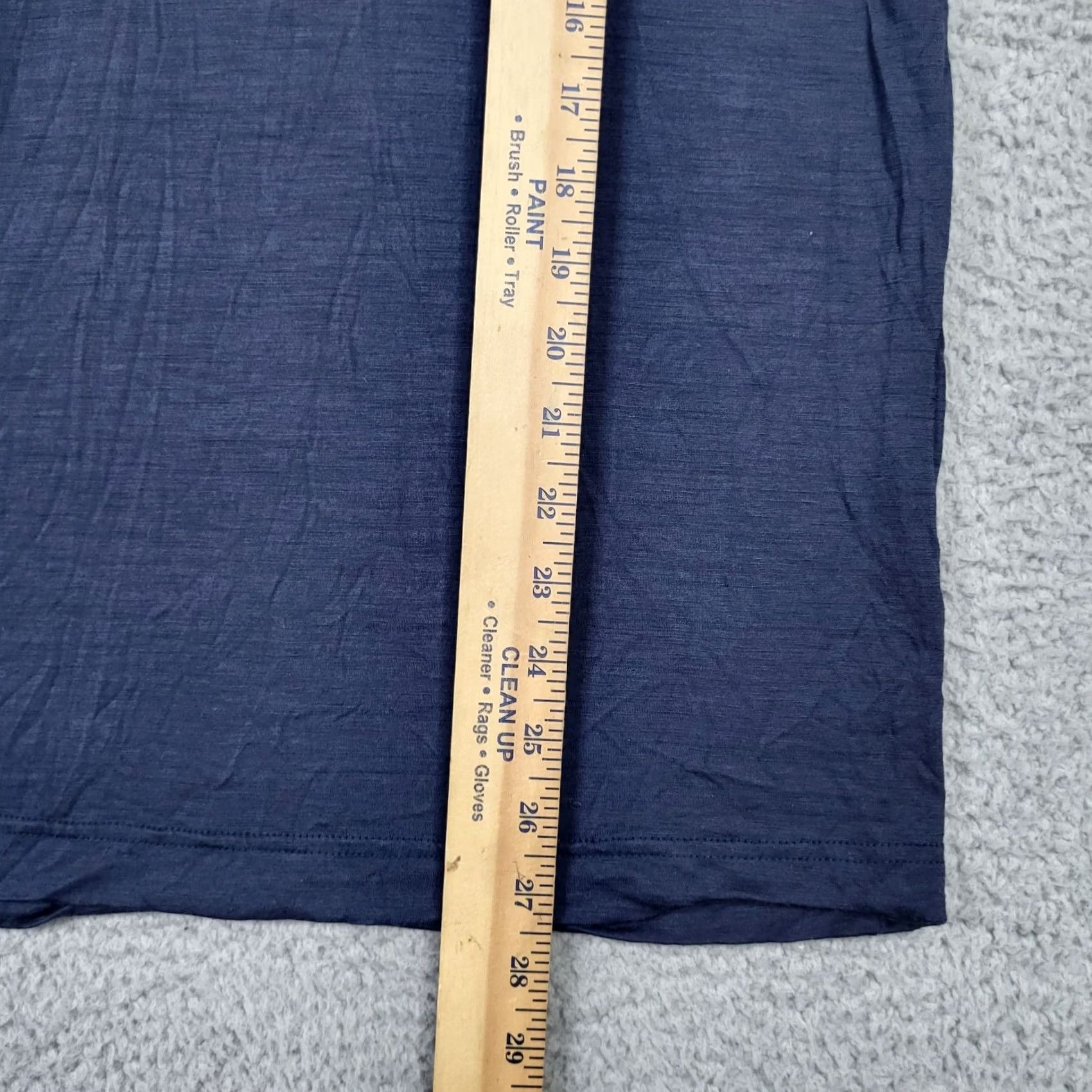 Vintage SON OF A TAILOR Shirt Womens Navy blue Crew Neck Short Sleeve Tee Size S Size 28" / US 6 / IT 42 - 4 Thumbnail