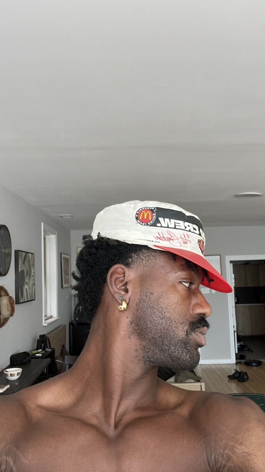 NASCAR Junior Johns McDonald’s Paper back Pit Crew Hat Size ONE SIZE - 2 Thumbnail