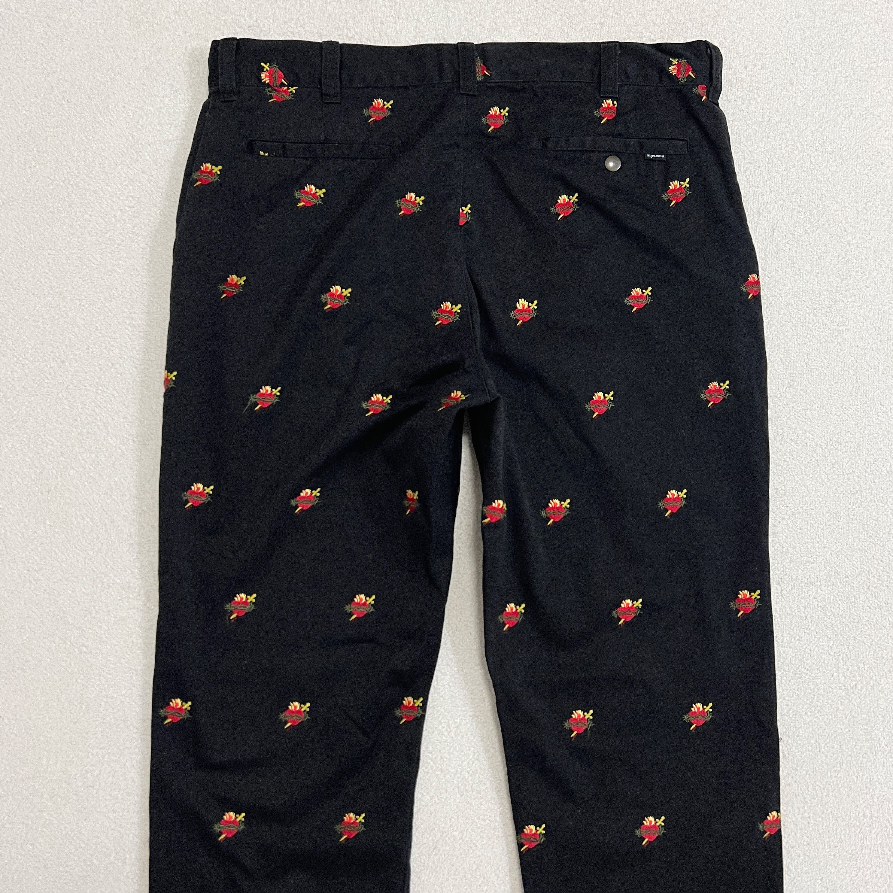 Supreme Supreme FW17 Sacred Heart Work Pants Black Size US 36 / EU 52 - 5 Thumbnail