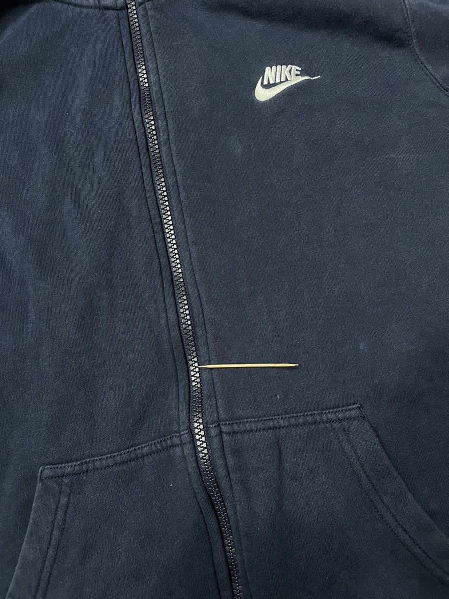Nike Nike Hoodie Zip Swoosh Drill Rap Hip Hop y2k Size US XS / EU 42 / 0 - 11 Thumbnail
