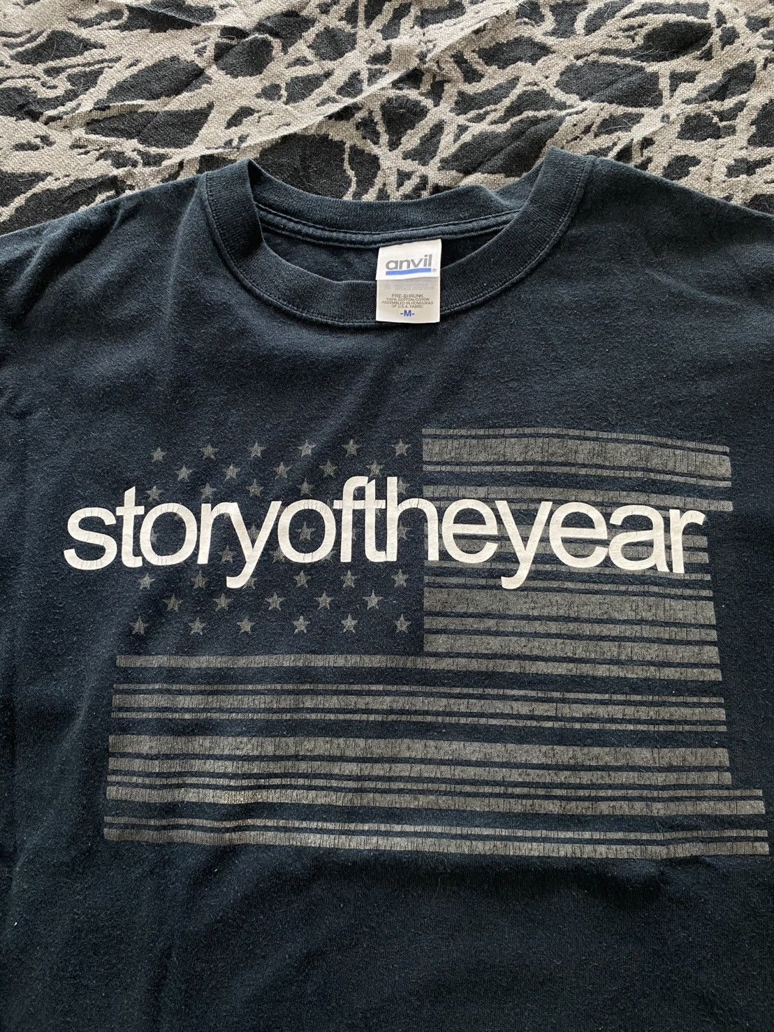 Band Tees RARE Myspace Era Vintage Y2K Story Of The Year Band Tee Size US M / EU 48-50 / 2 - 2 Thumbnail
