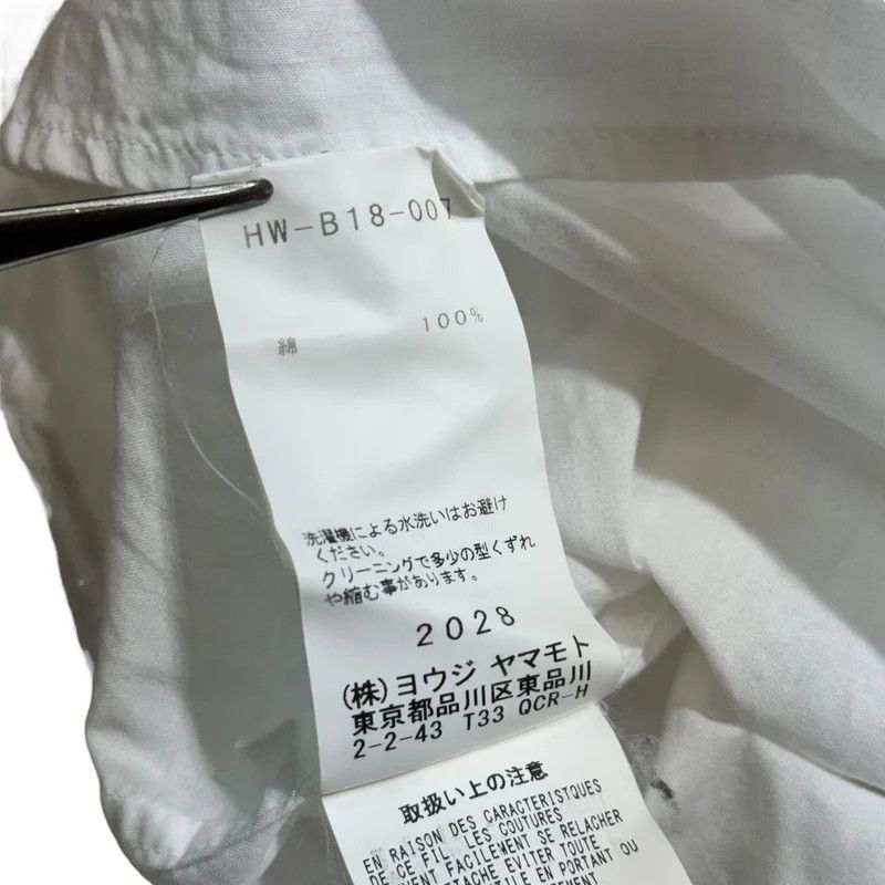Yohji Yamamoto Yohji Yamamoto pour homme long sleeve shirt Size US XL / EU 56 / 4 - 5 Thumbnail