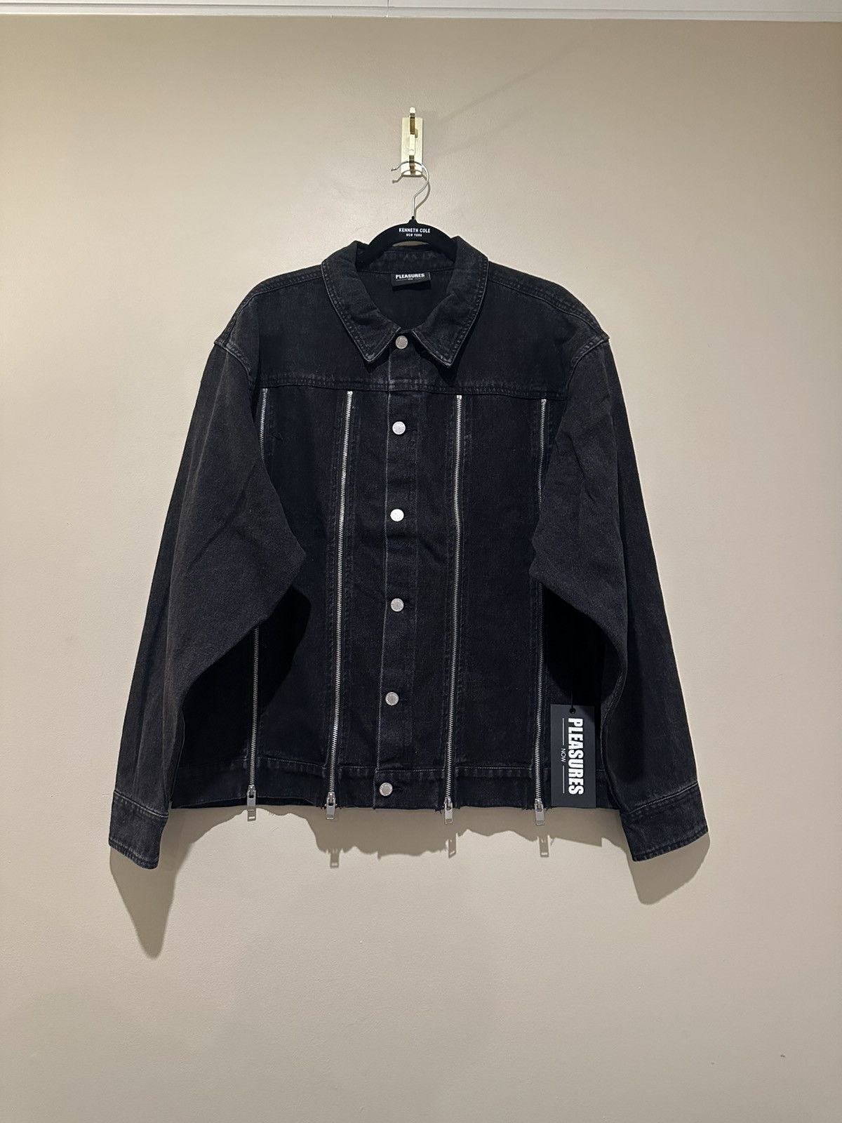 Pleasures Pleasures Mileage Denim Trucker Jacket Size US L / EU 52-54 / 3 - 1 Thumbnail