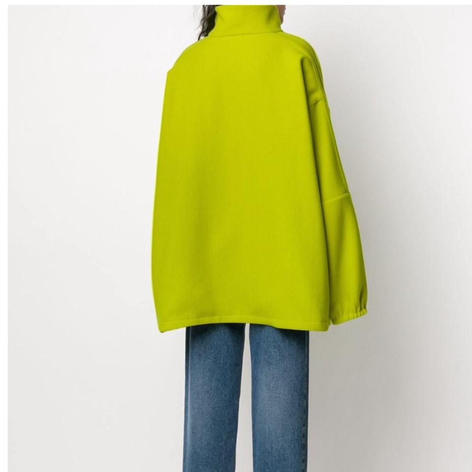 Balenciaga Oversized logo color block wool blend track jacket Size L / US 10 / IT 46 - 4 Thumbnail