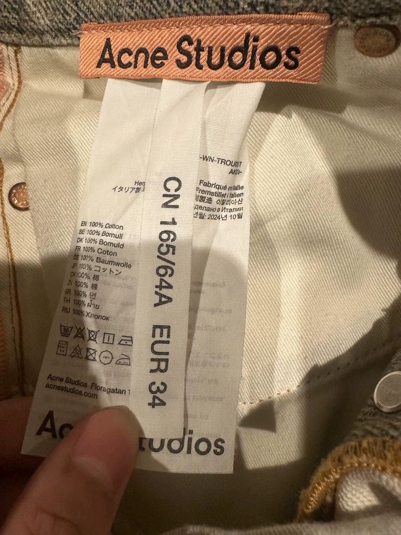Acne Studios acne studios size：34 Candy chain jeans 2506-Nextarrow Size 22" - 2 Thumbnail