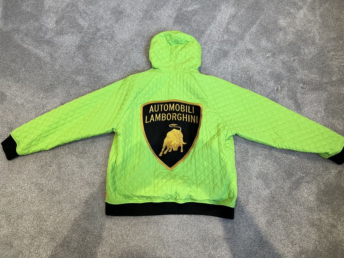 Lamborghini × Supreme Supreme x Lamborghini Hooded Work Jacket | Grailed