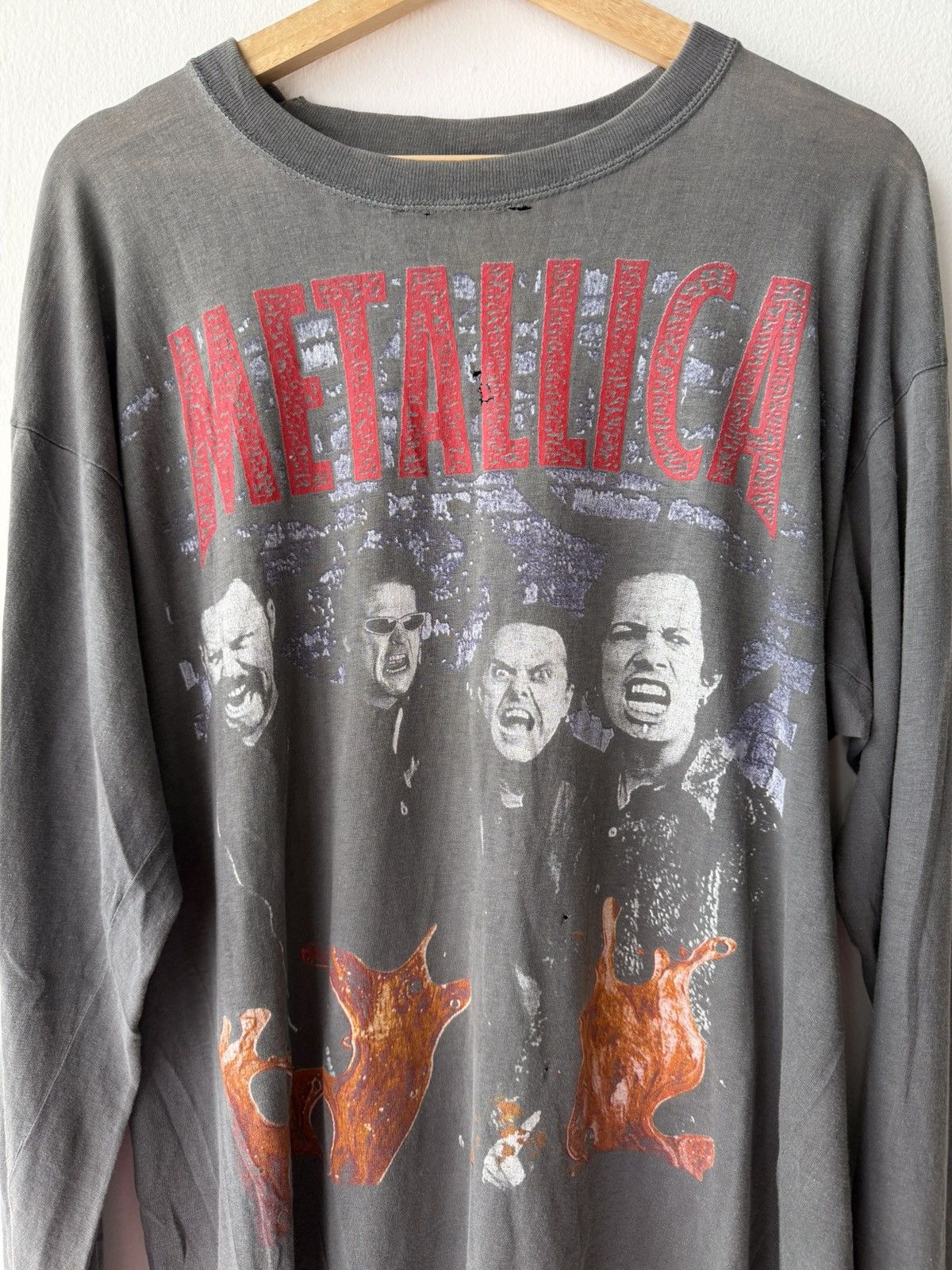 Vintage 90’s Metallica long sleeve band tee Size US L / EU 52-54 / 3 - 2 Thumbnail