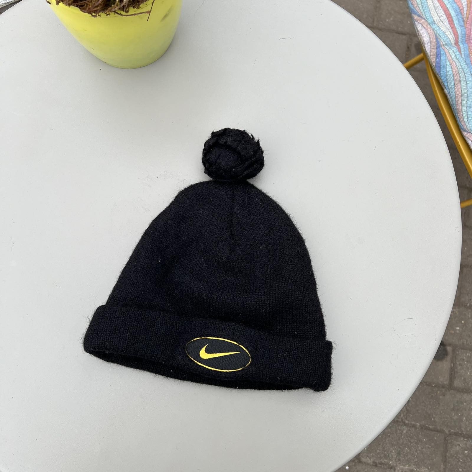 Nike × Vintage Vintage y2k Nike Beanie Hat Sz S 90s Size ONE SIZE - 1 Thumbnail