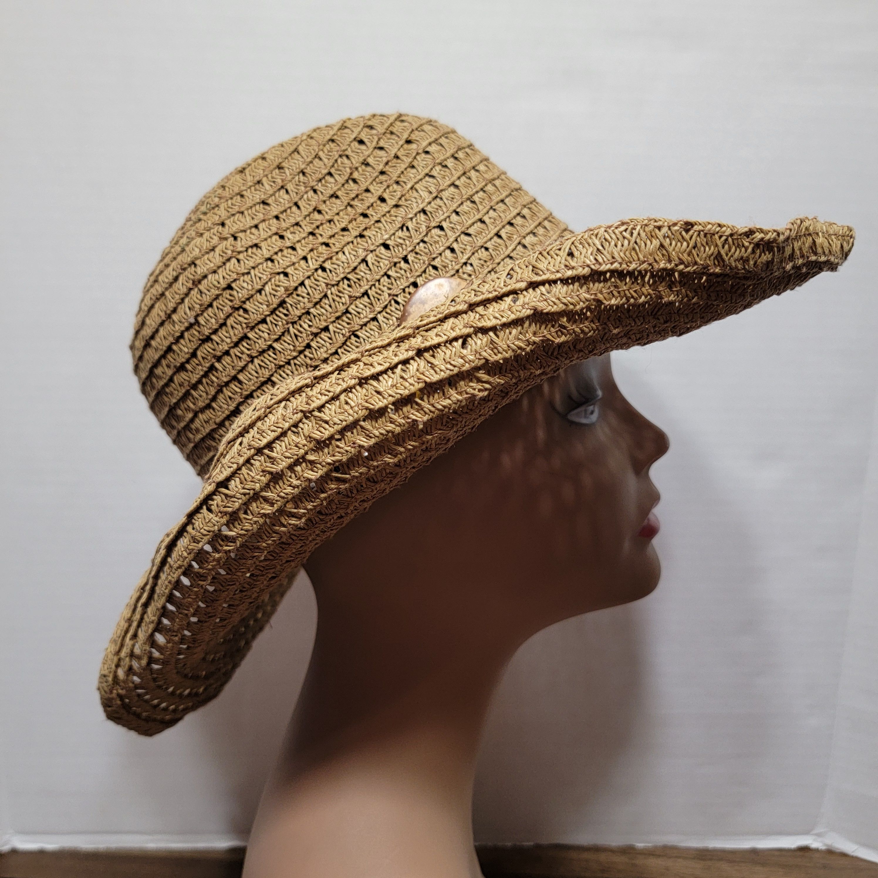 Panama Jack Panama Jack Brown Caribbean Hat w/ Beads - One Size Size ONE SIZE - 5 Thumbnail
