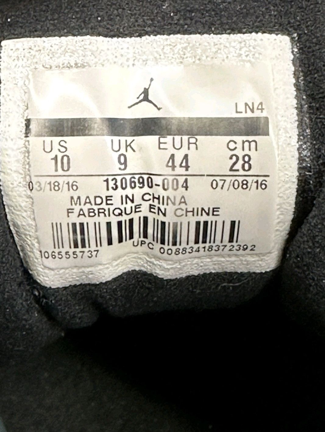Jordan Brand Nike Air Jordan Retro 12 Neoprene 130690004 Size 10 Men Size US 10 / EU 43 - 7 Thumbnail