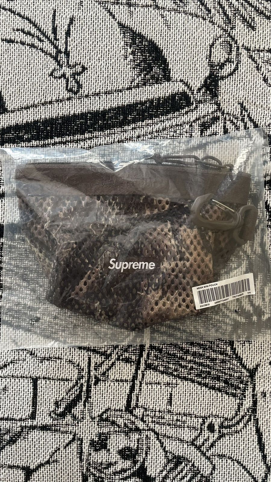 Supreme MESH MINI POUCH TRU TIMBER CAMO Size ONE SIZE - 6 Thumbnail