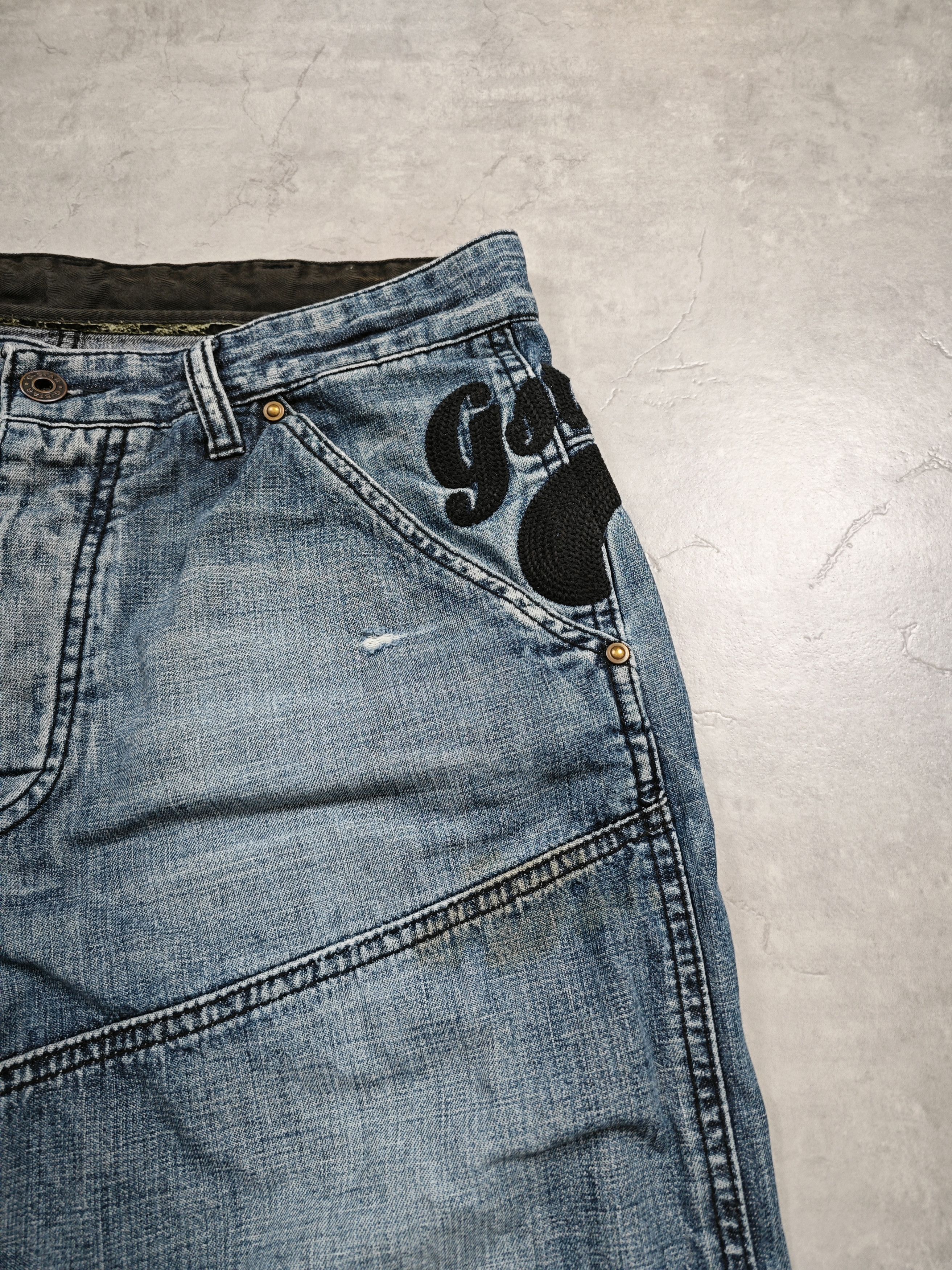 G-Star G Star big logo vintage Size US 33 - 2 Thumbnail