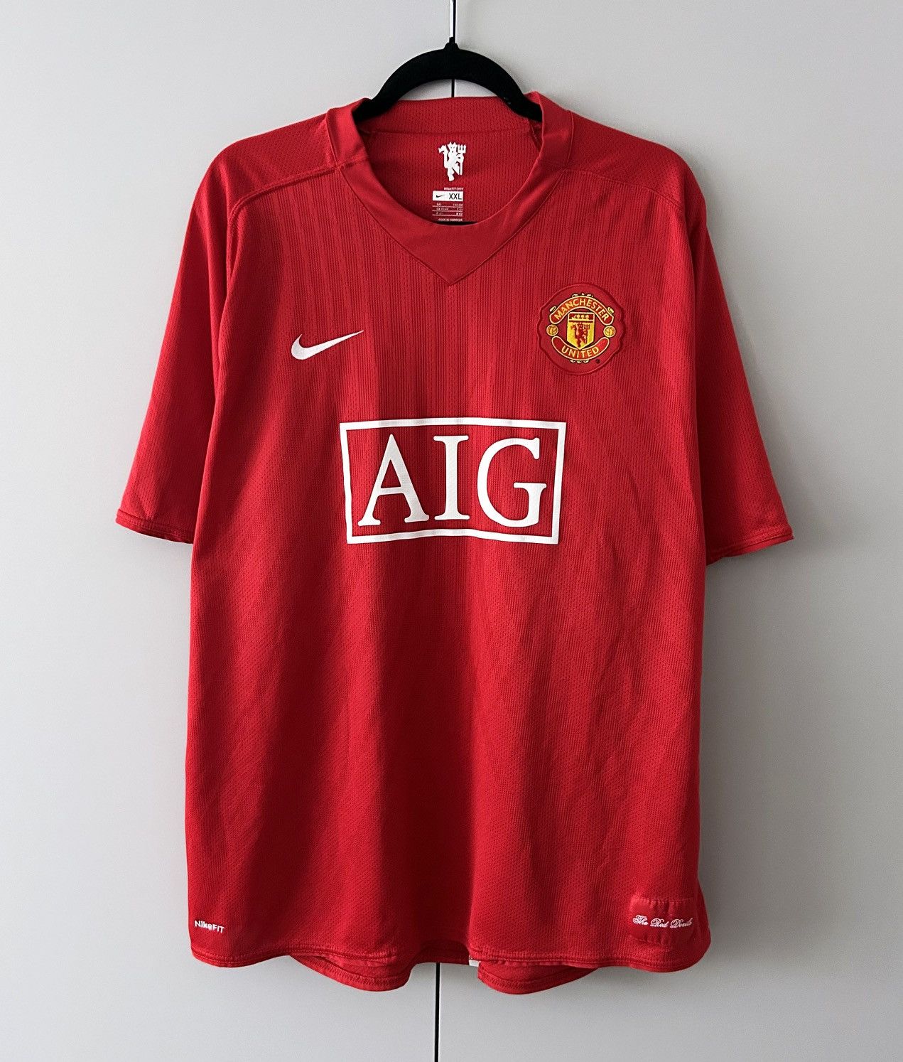 Nike Manchester United jersey 2007 nike vintage rare Size US XXL / EU 58 / 5 - 1 Thumbnail