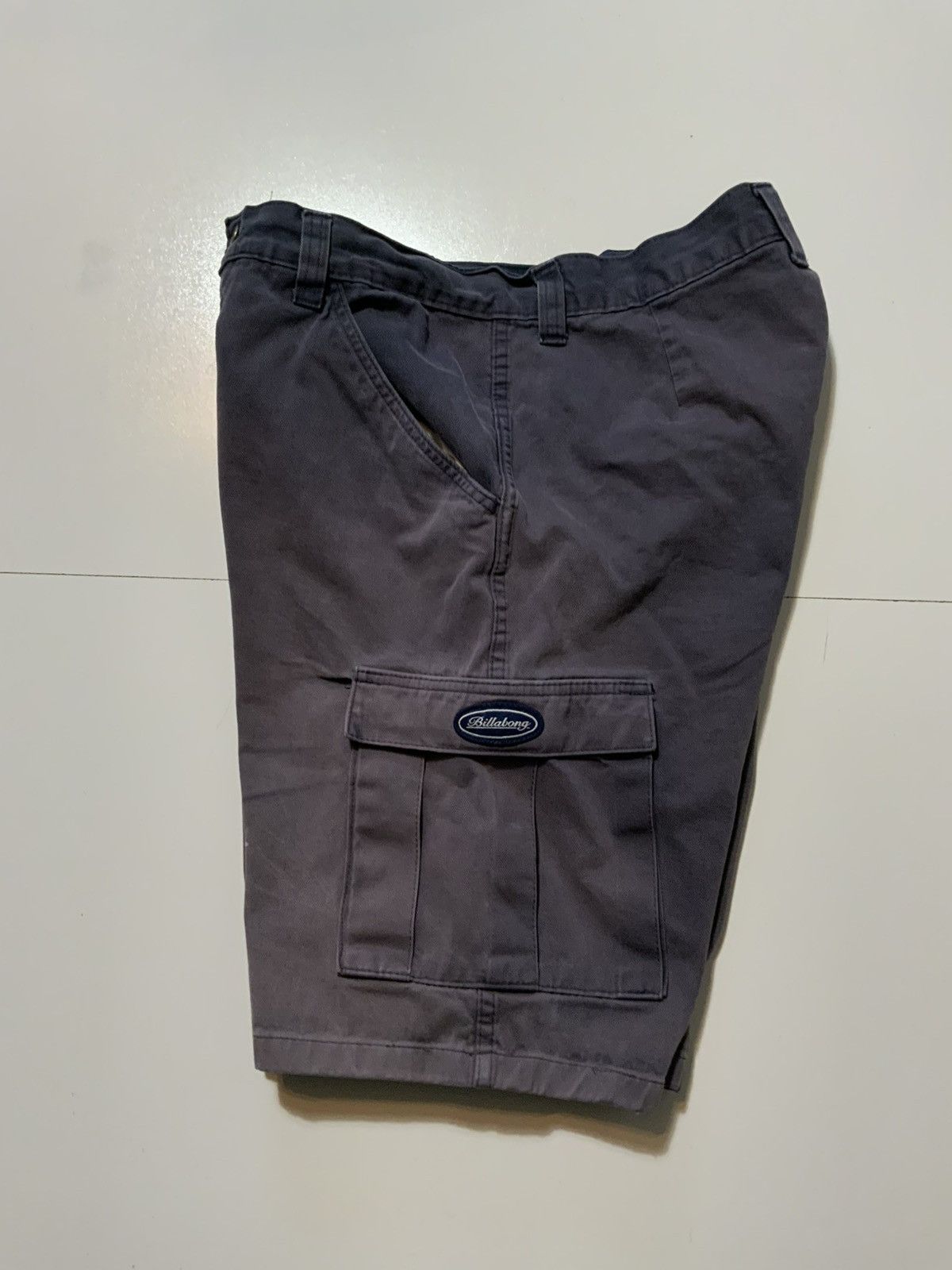 Billabong × Vintage Vintage 90s Y2K 2000s Billabong Surf Skate Cargo Shorts Size US 33 - 2 Thumbnail