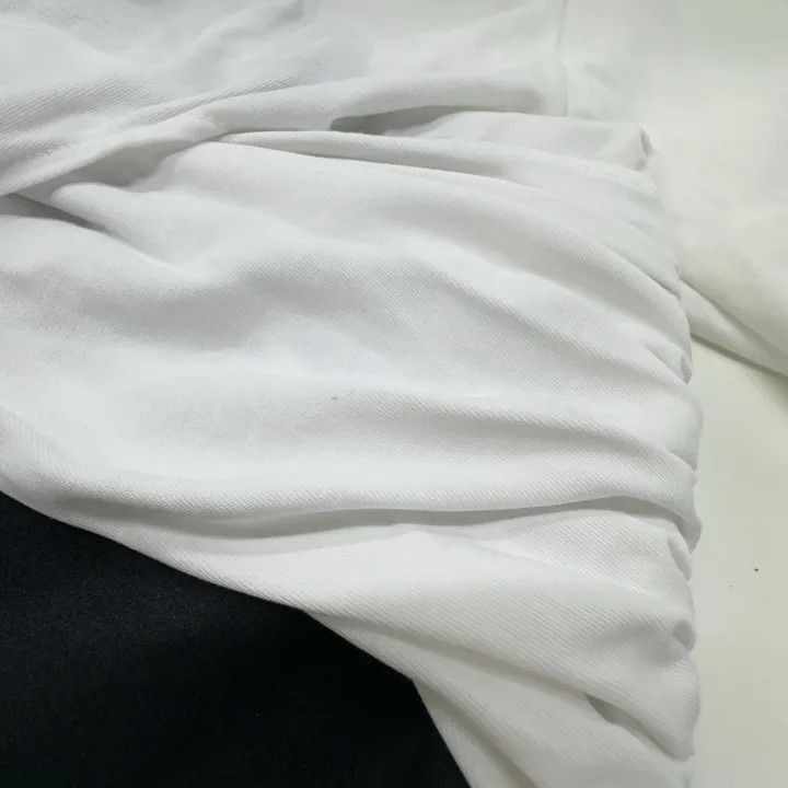Alexander Wang Alexander Wang SS21 Cropped Twist Letter Tee - Size L / US 10 / IT 46 - 9 Thumbnail