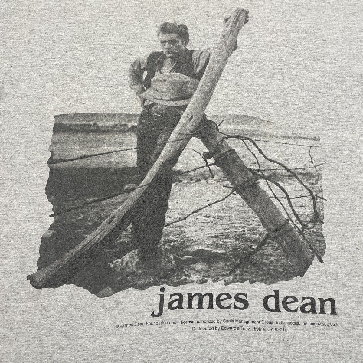 Vintage Vintage James Dean Photo T-shirt Size US L / EU 52-54 / 3 - 2 Thumbnail