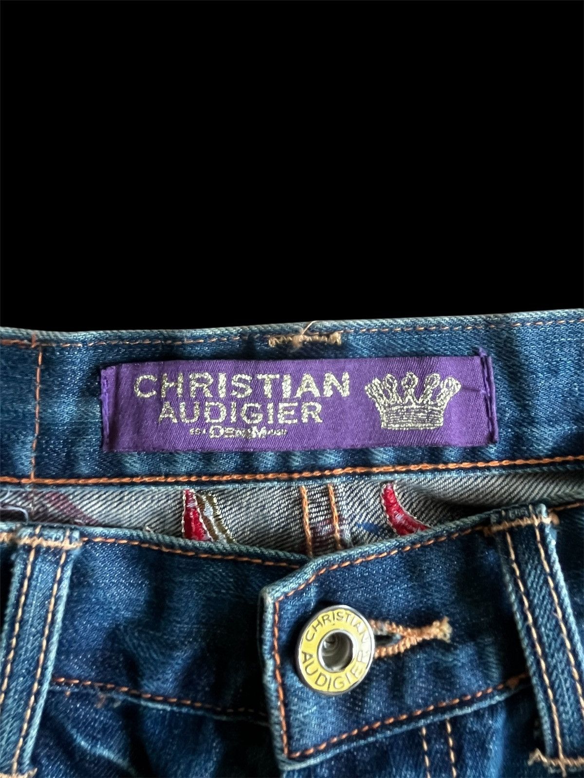 Christian Audigier Christian Audigier Ed Hardy Embroidery Jeans Size US 34 / EU 50 - 3 Thumbnail