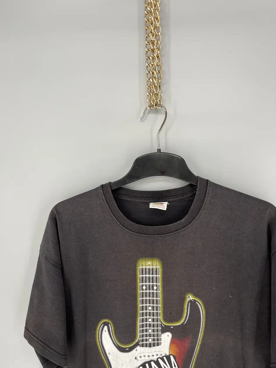 Band Tees × Vintage Vintage 90s NIRVANA KURT COBAIN Tee Shirt Travis Style Size US M / EU 48-50 / 2 - 5 Thumbnail
