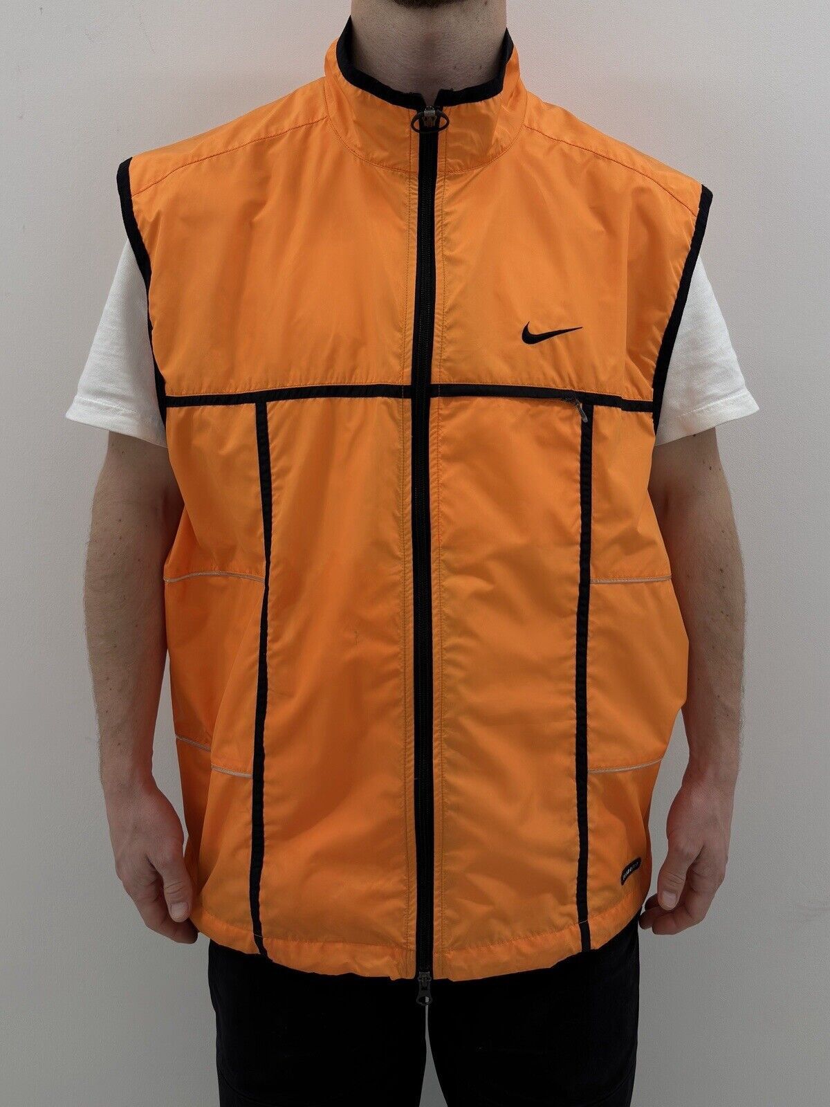 Nike Vintage 2000s Nike Hiking Vest Clima Y2K outdoor rave mens Size US XL / EU 56 / 4 - 1 Thumbnail