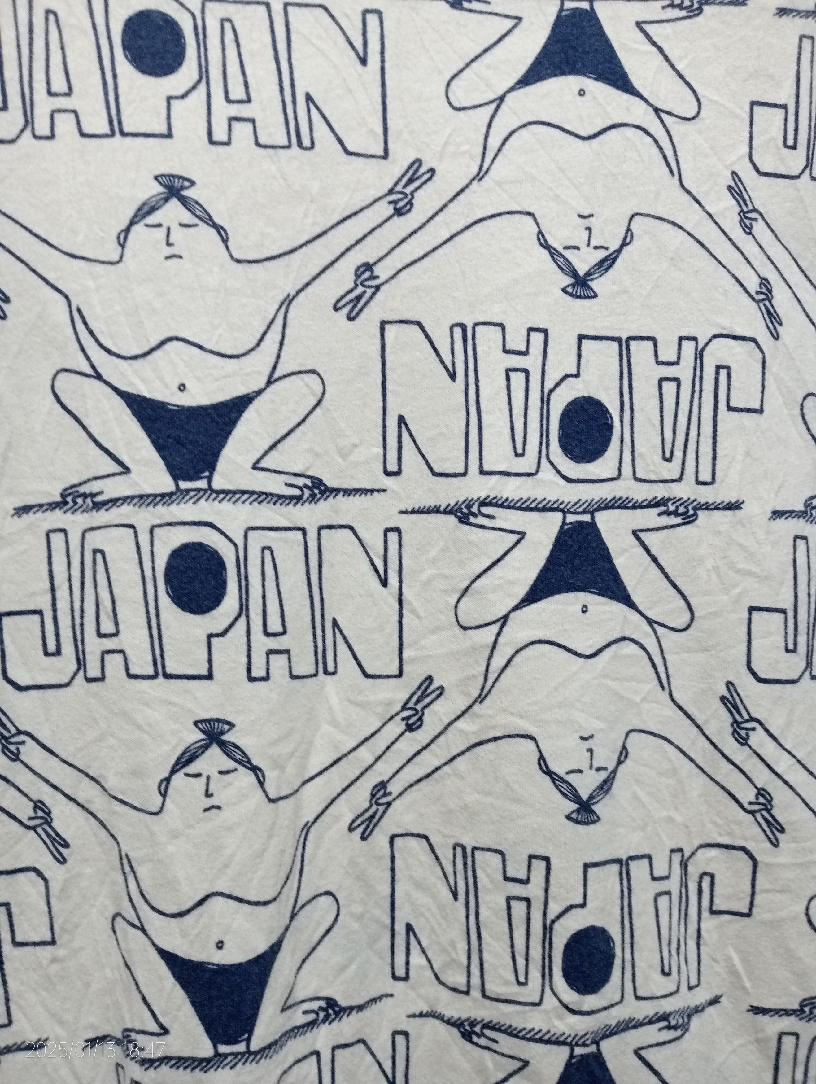 Uniqlo Uniqlo X Nippon Omiyage Print All Over Sumo Tee Very Rare Size US M / EU 48-50 / 2 - 9 Thumbnail