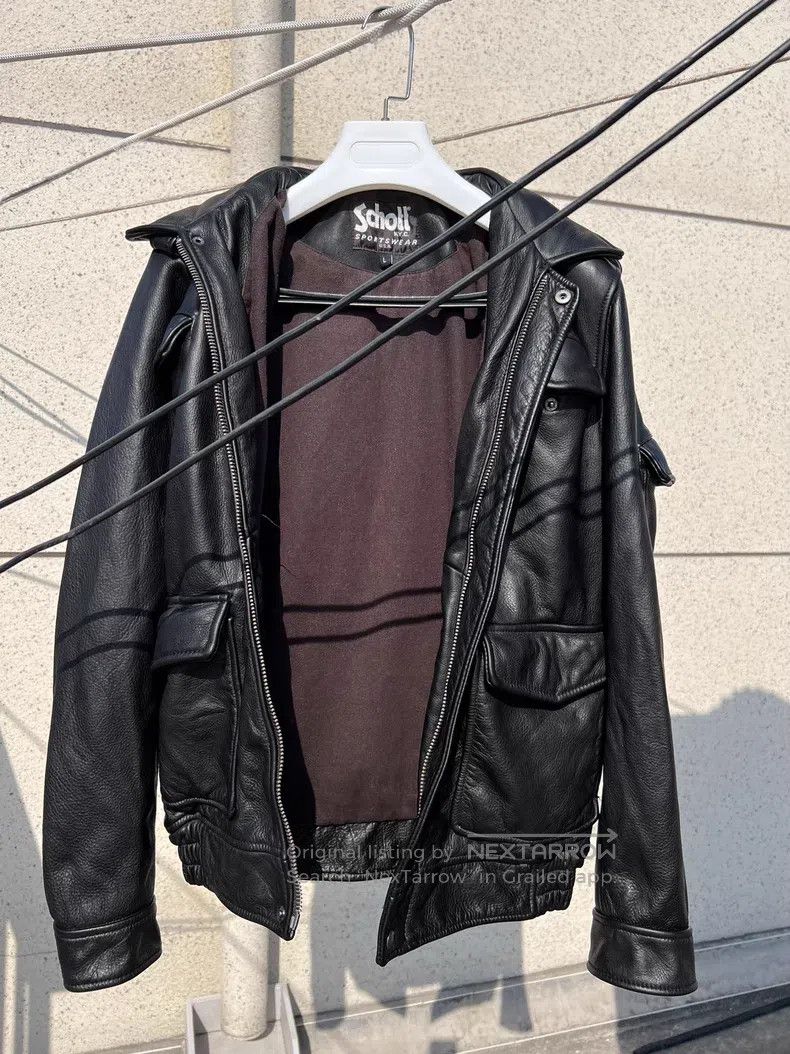 Schott Schott G1 leather jacket, flight jacket Size US L / EU 52-54 / 3 - 2 Thumbnail