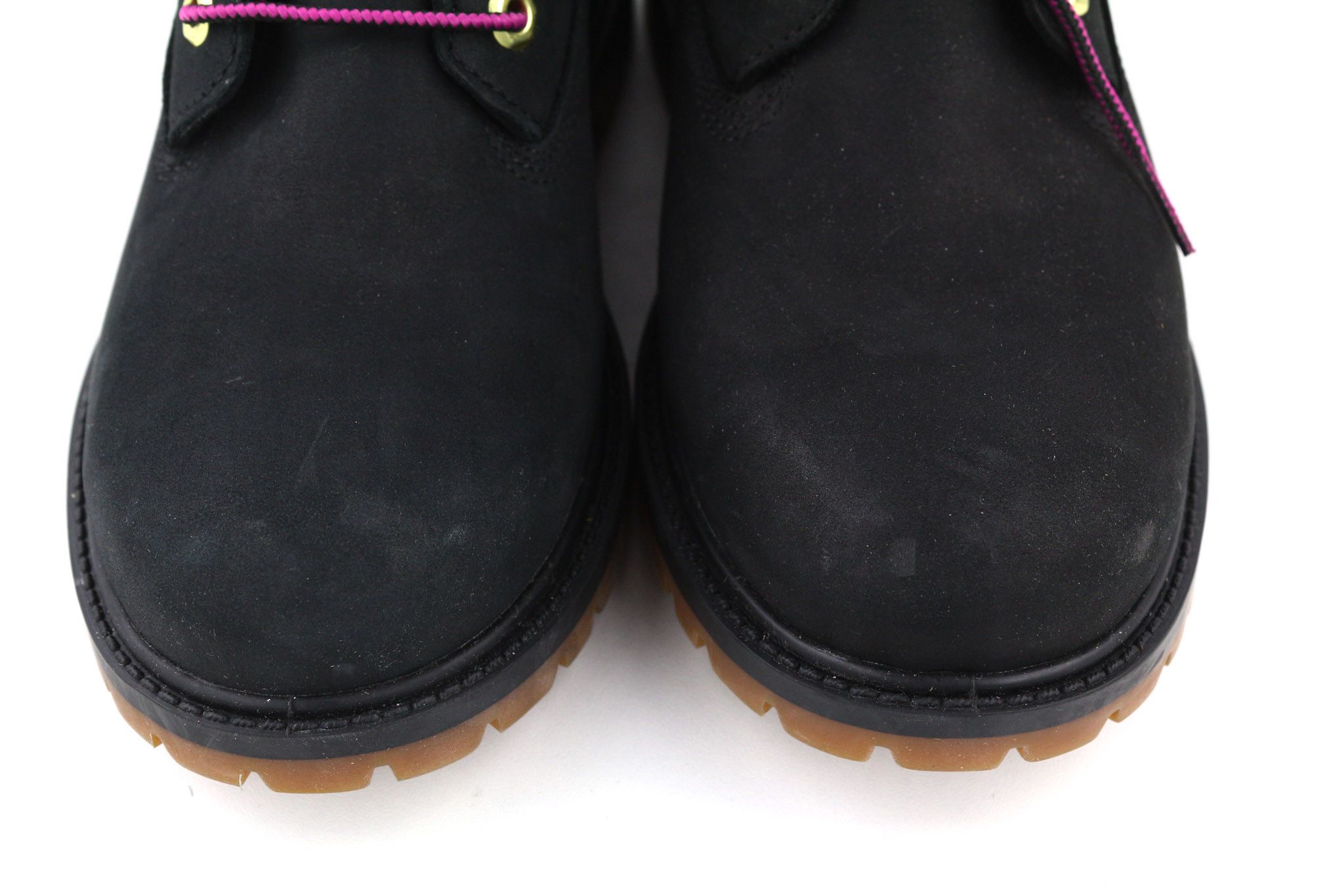 Timberland A44KX-A6150 EU38.5/39 Black Leather High Top Shoes 80837 Size US 7.5 / IT 37.5 - 5 Thumbnail