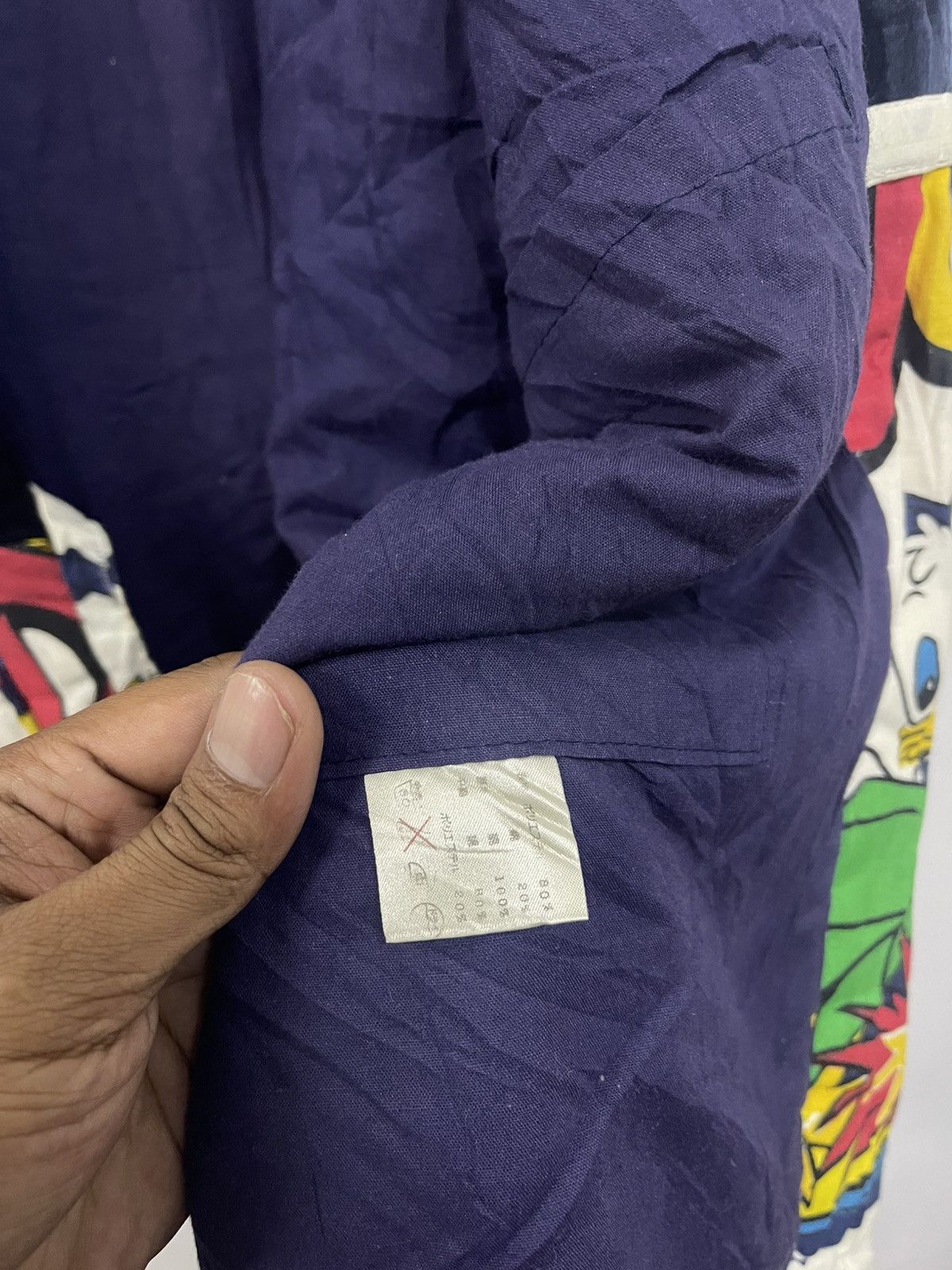 Disney × Japanese Brand × Vintage 80s Duck Tales Full Print Puffy Hanten Kimon Jacket Size US L / EU 52-54 / 3 - 6 Thumbnail