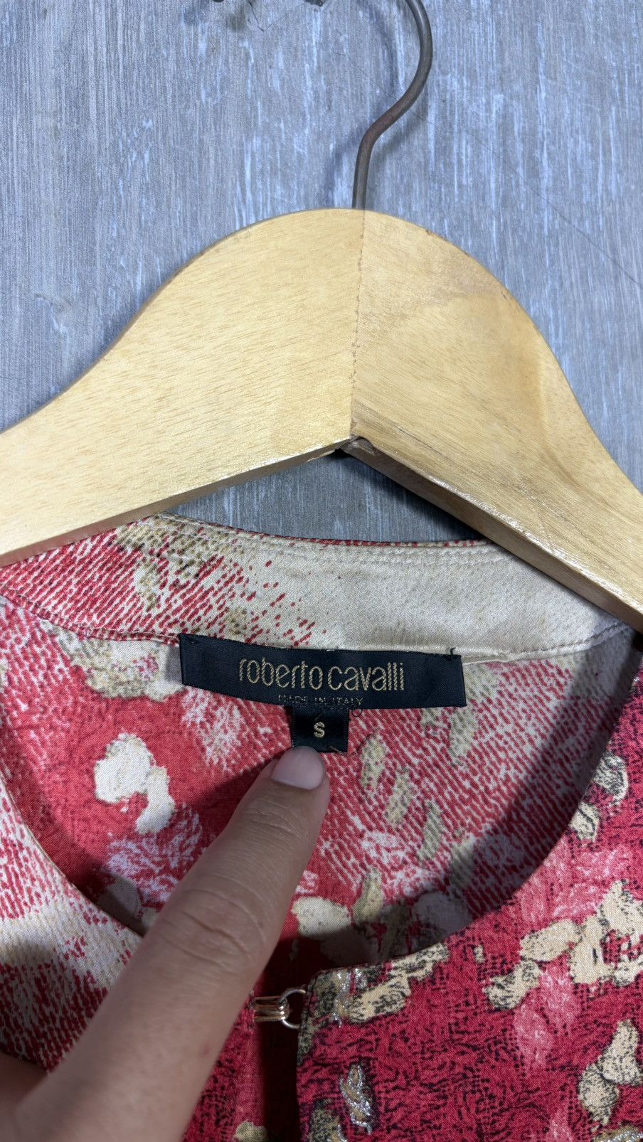 Roberto Cavalli Roberto Cavalli Women Silk Blouse Size M / US 6-8 / IT 42-44 - 6 Thumbnail