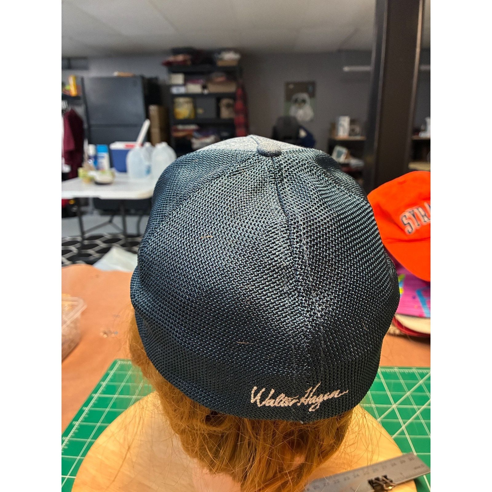 Other Walter Hagen Golf Hat Trucker Cap USA Flag Golfer Patch Size ONE SIZE - 4 Thumbnail