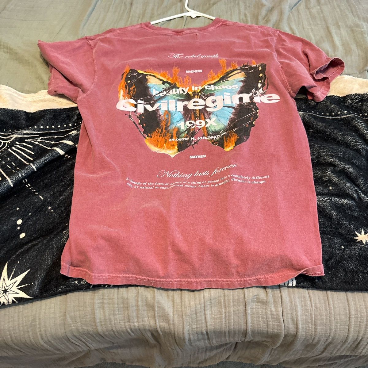 Civil Regime Civil regime pink t-shirt Size US L / EU 52-54 / 3 - 3 Thumbnail