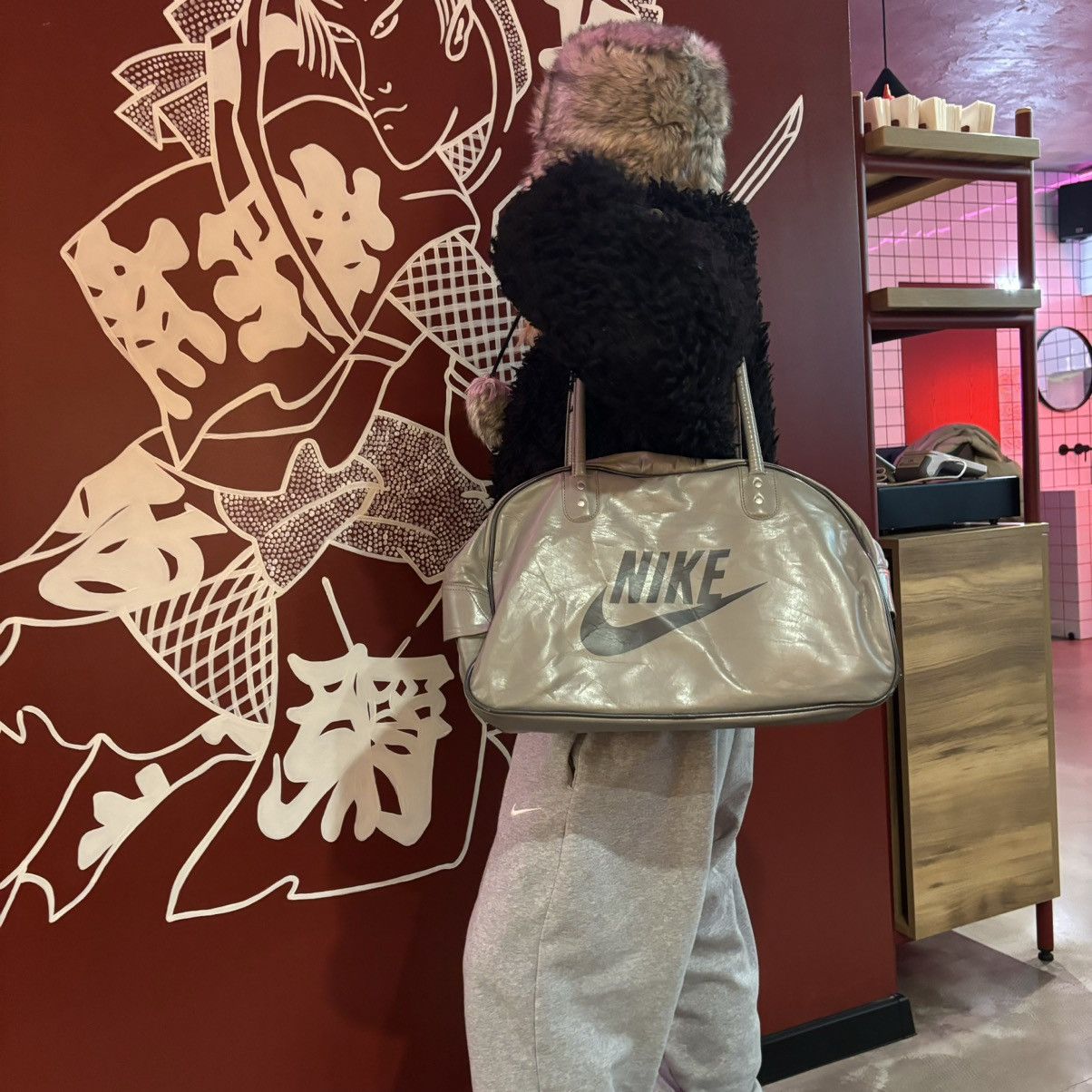 Nike × Vintage Vintage y3k bag nike sport bag Size ONE SIZE - 3 Thumbnail