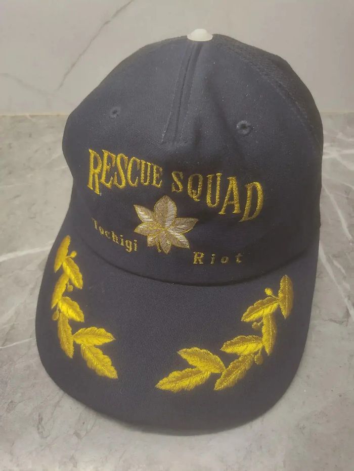 Japanese Brand Vintage Rescue Squad Tochigi Riot Cap Hat Size ONE SIZE - 1 Thumbnail