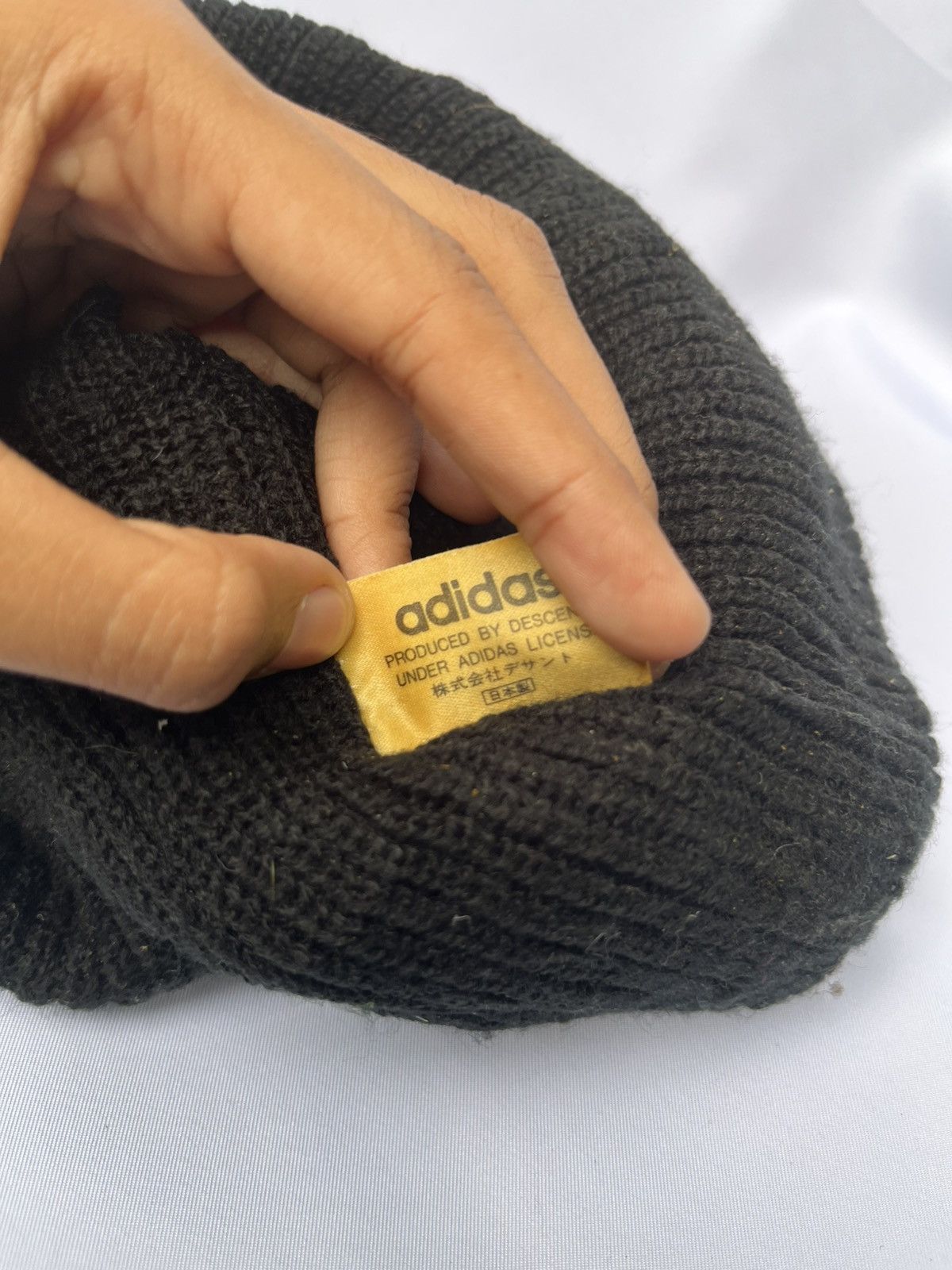 Adidas Vintage Adidas Big Logo Beanie Hats Size ONE SIZE - 7 Thumbnail