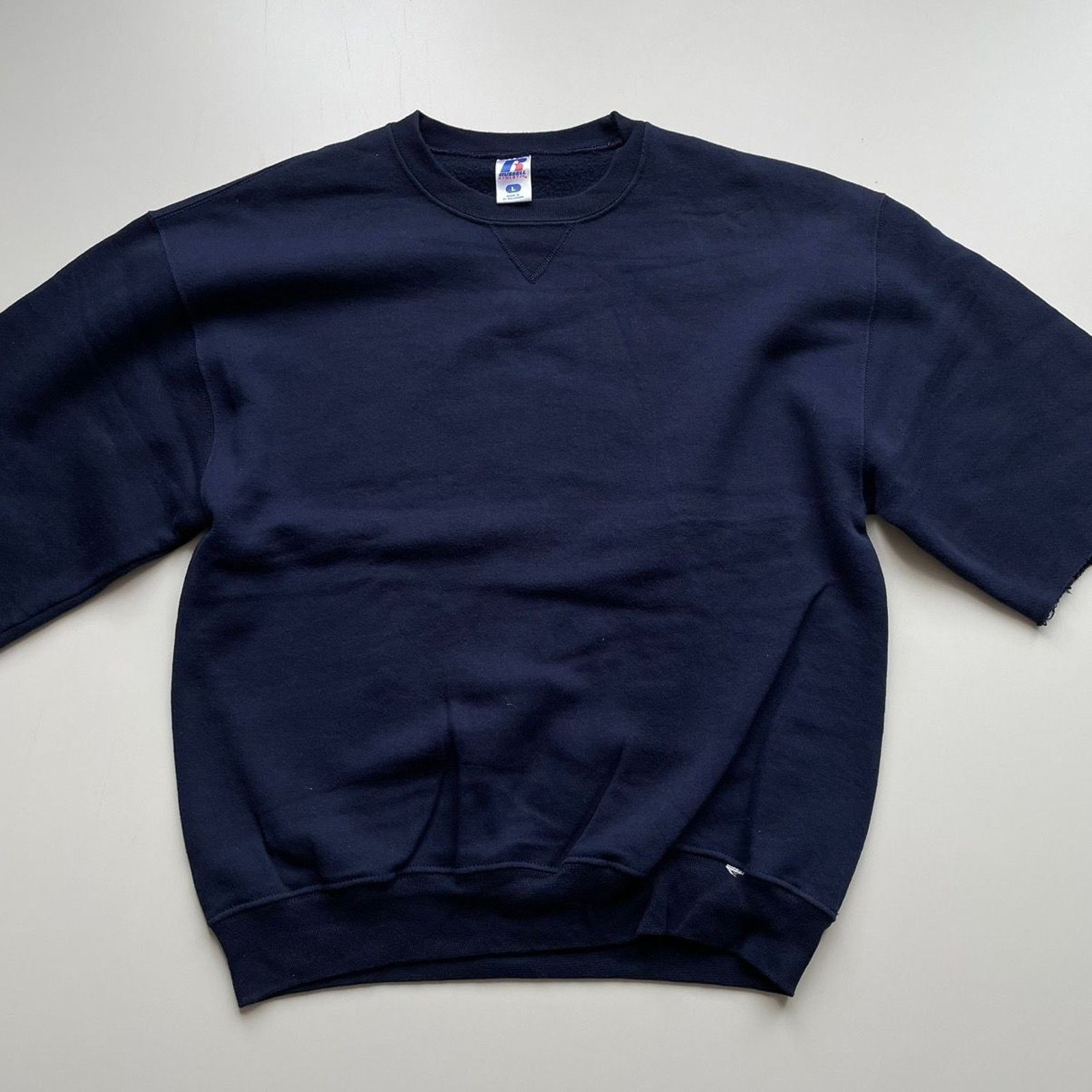 Russell Athletic Vintage Y2K Russell Athletic Short Sleeve Sweatshirt Large Size US L / EU 52-54 / 3 - 2 Thumbnail