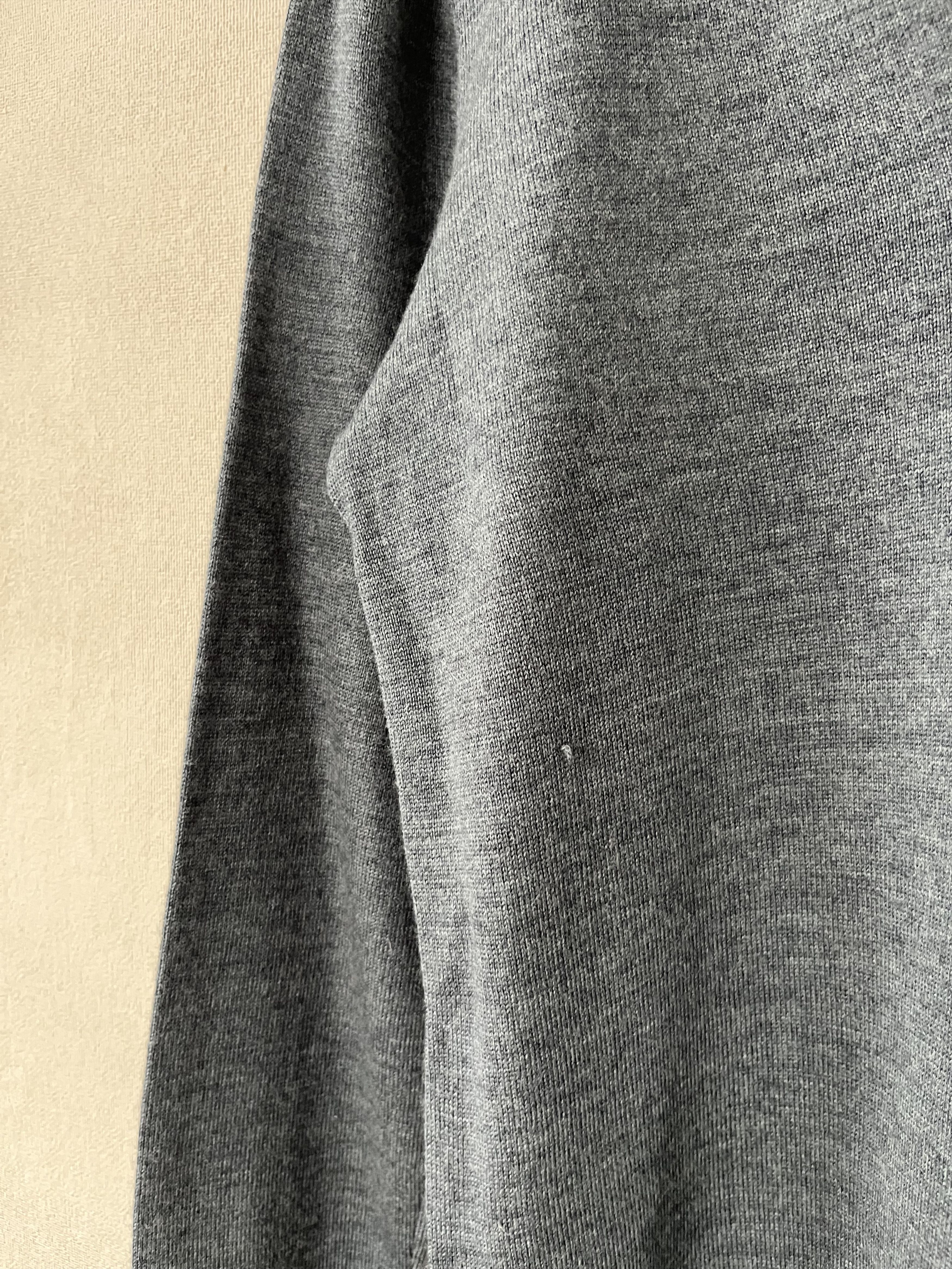 Polo Ralph Lauren Ralph Lauren Sport Wool Sweater Womens Gray V Neck Size L / US 10 / IT 46 - 5 Thumbnail