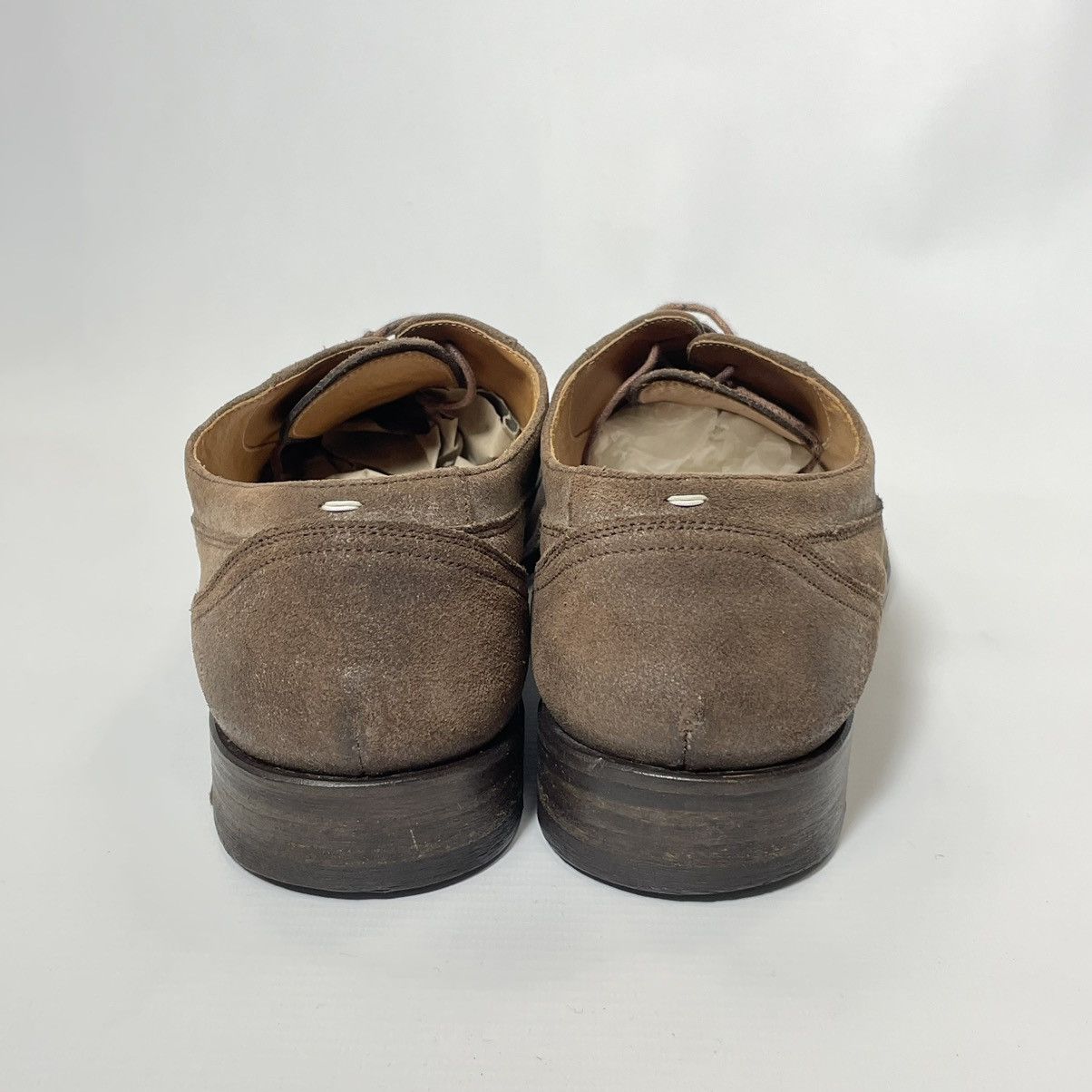 Maison Margiela ‘Mould’ Effect Suede Oxford Shoes Size US 11 / EU 44 - 14 Thumbnail