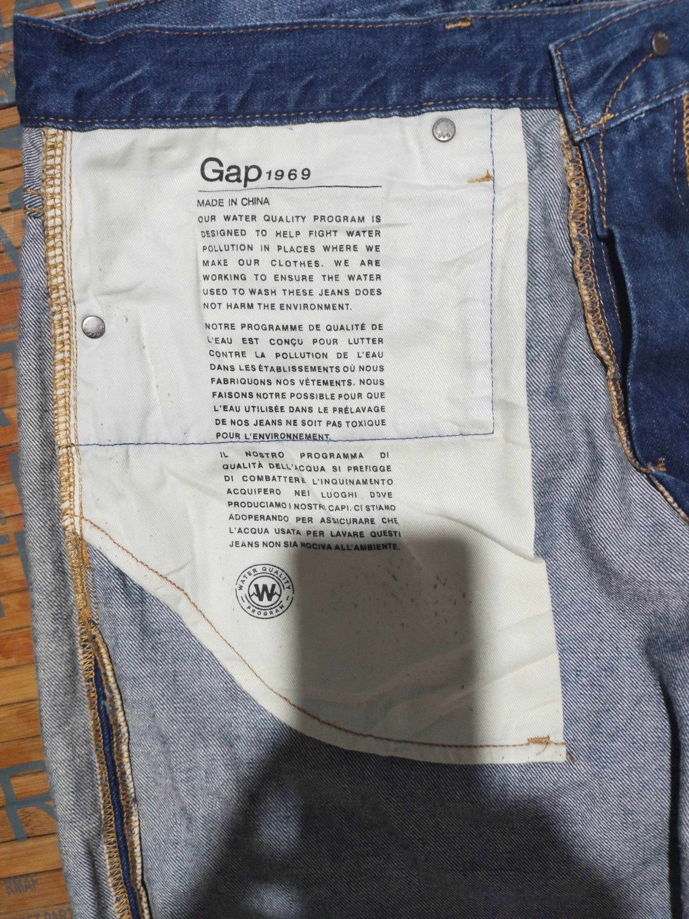 Gap × Standard Cloth × Vintage Gap 1969 "Vintage" Standard Taper Sz 36" Size US 36 / EU 52 - 14 Thumbnail