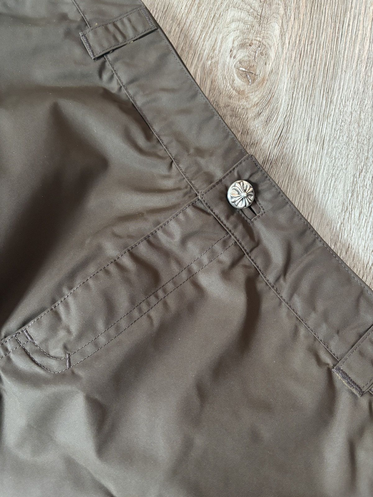 Chrome Hearts Chrome Hearts Pink Patch Nylon Brown Skirt Size 29" - 3 Thumbnail
