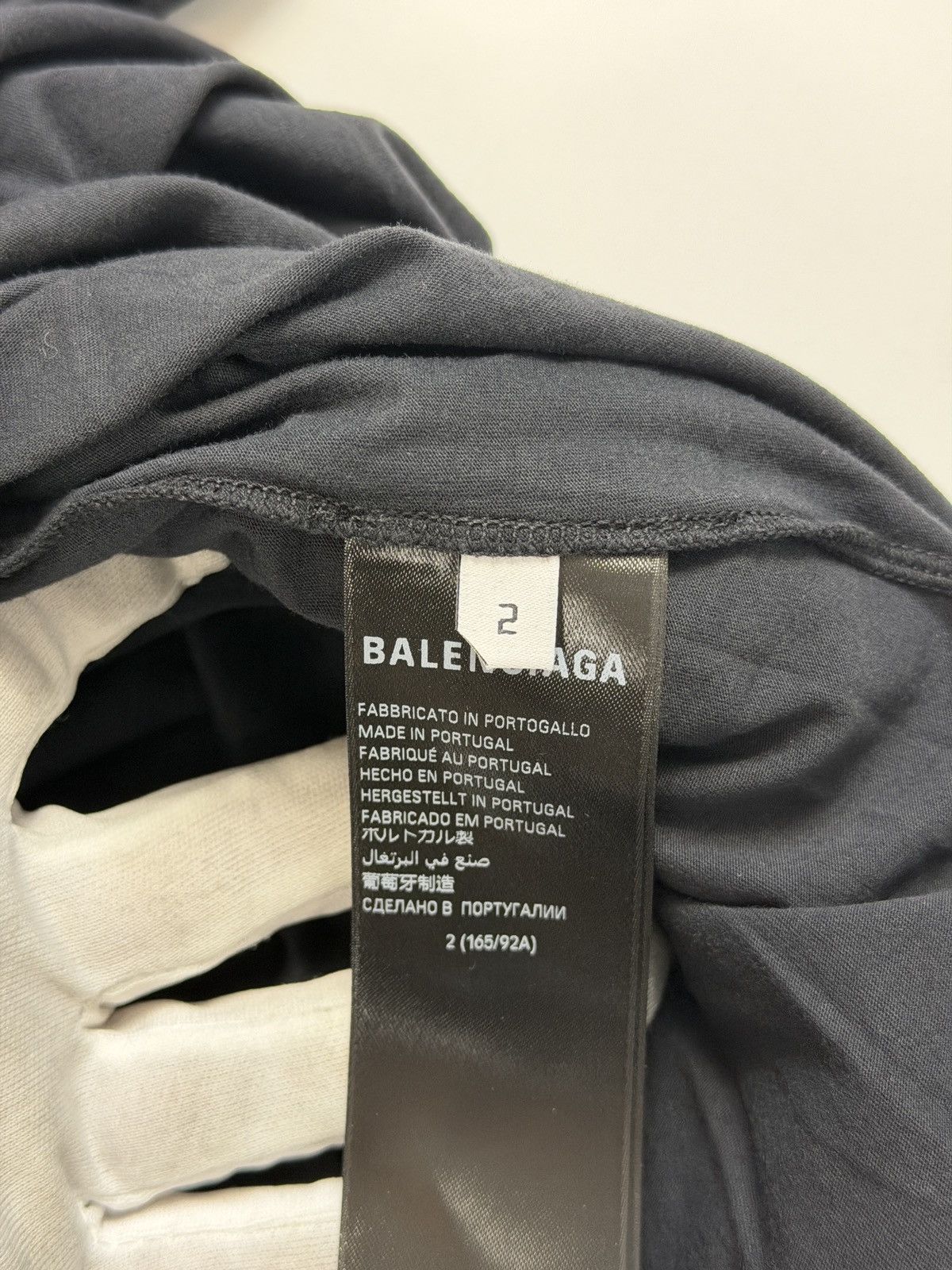 Balenciaga Balenciaga I Love Paris & Balenciaga Tee Size US L / EU 52-54 / 3 - 5 Thumbnail