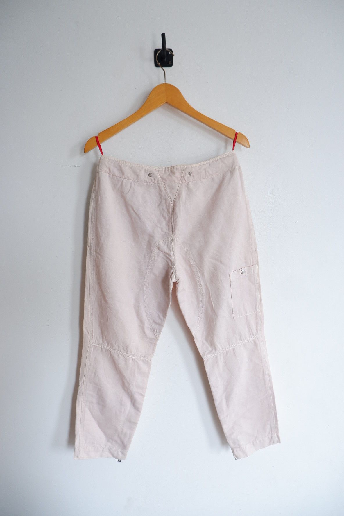 Prada PRADA Early 2000s Rose Cropped Biker Pants Size 28" / US 6 / IT 42 - 2 Thumbnail