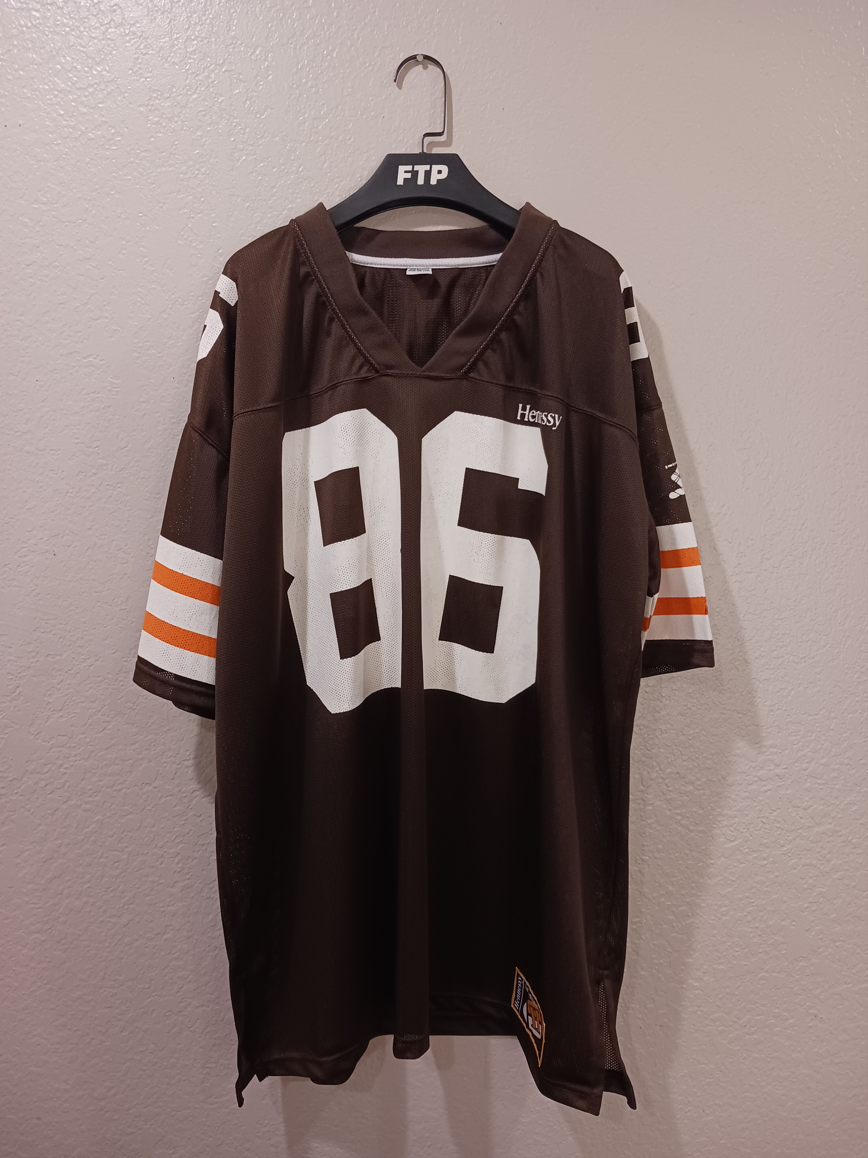 Hennessy × Jersey × Vintage Hennessy Cognac #86 LTD Edition Vintage XXL ...