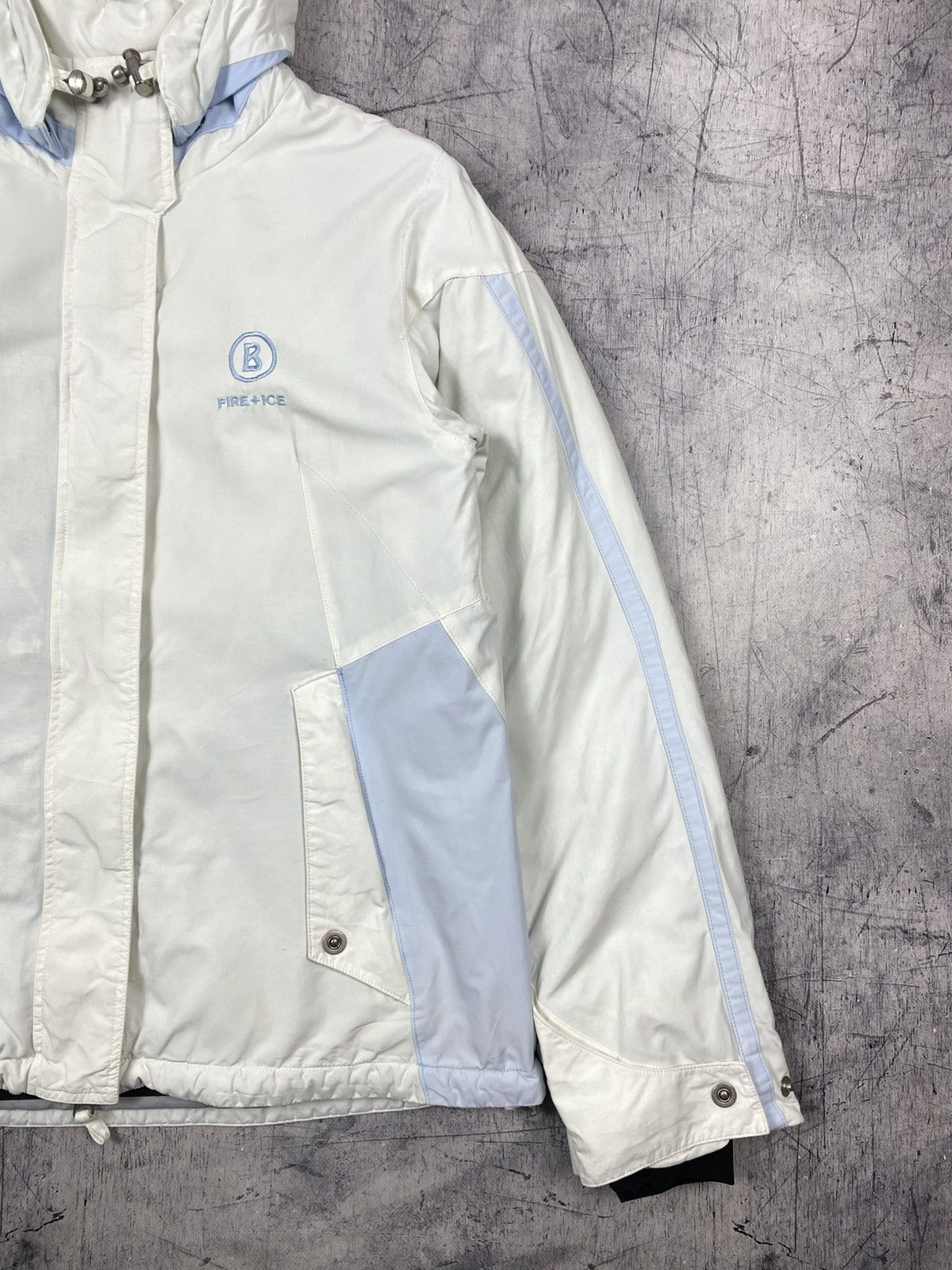Bogner Women’s Bogner Fire + Ice White Ski Jacket Hooded Winter Size M / US 6-8 / IT 42-44 - 6 Thumbnail