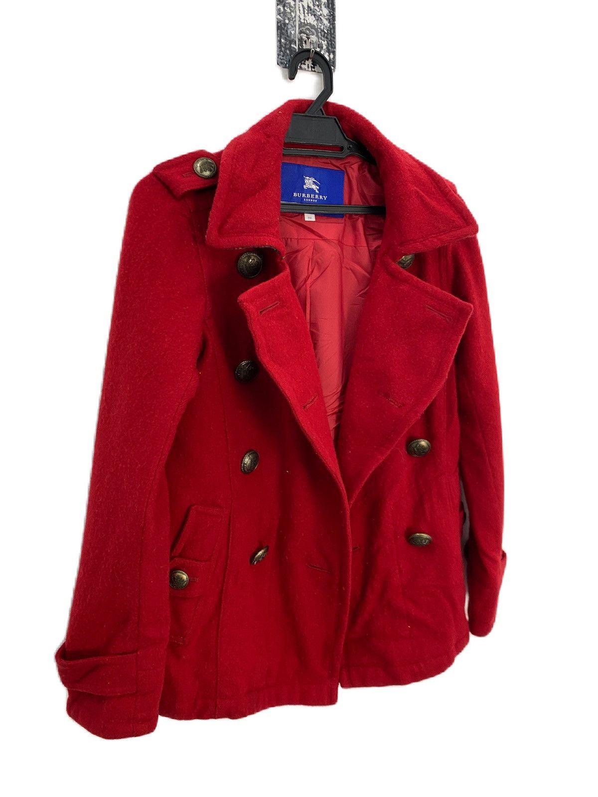 Burberry Prorsum Burberry Wool Peacoat Double Breasted Vintage Style Jacket Size XS / US 0-2 / IT 36-38 - 2 Thumbnail